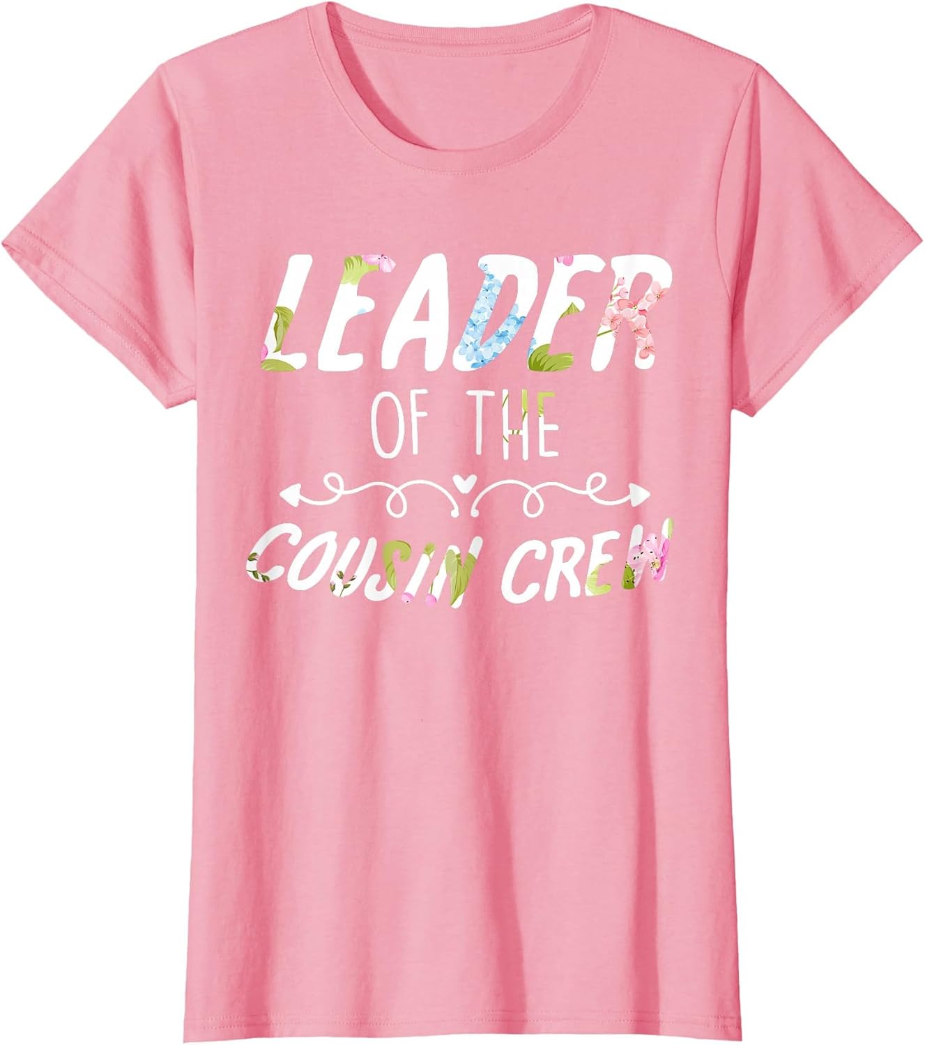 Leader of The Cousin Crew Floral Flowers