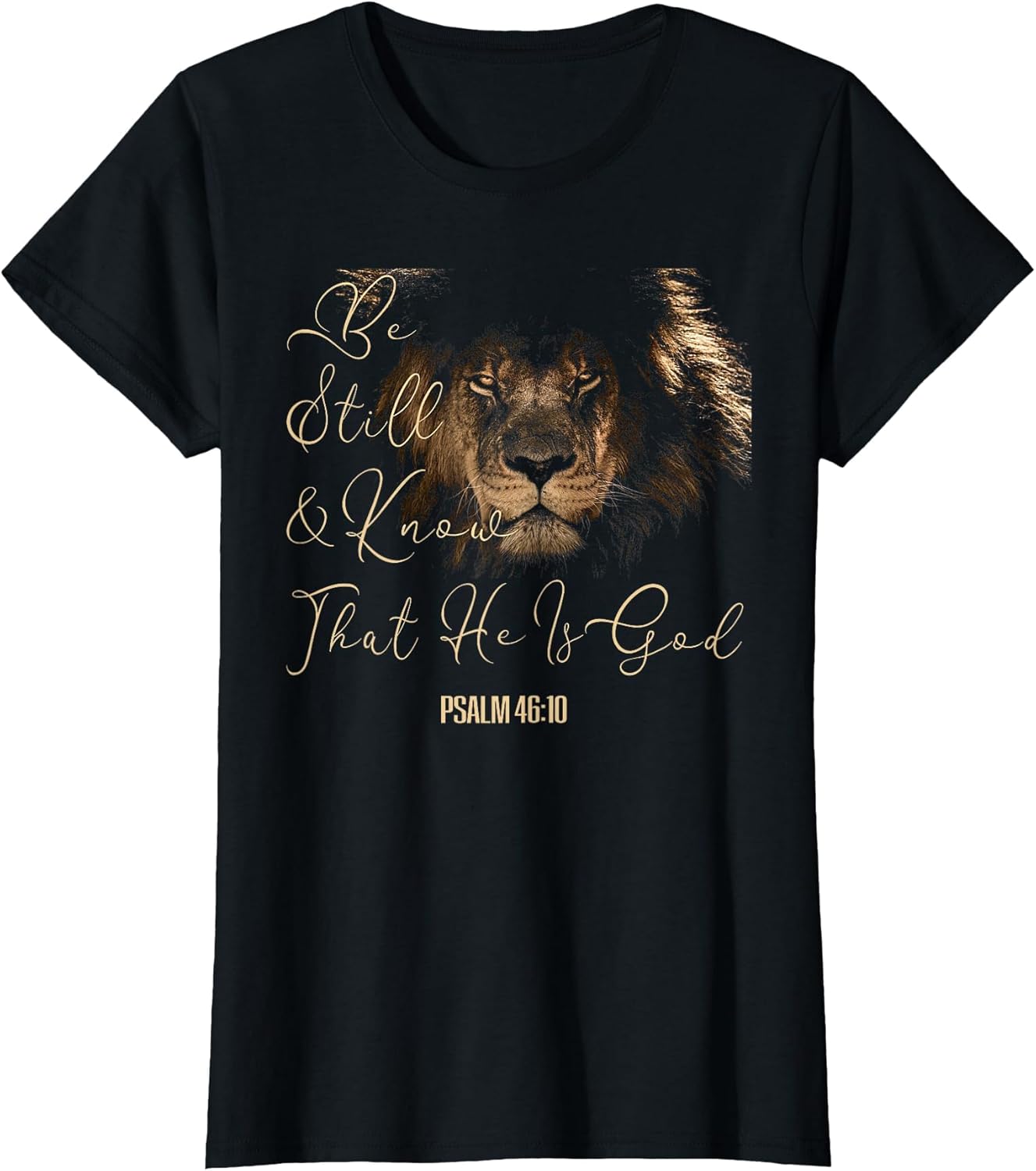 Christian Men Women Scripture Be Still & Know That I Am God