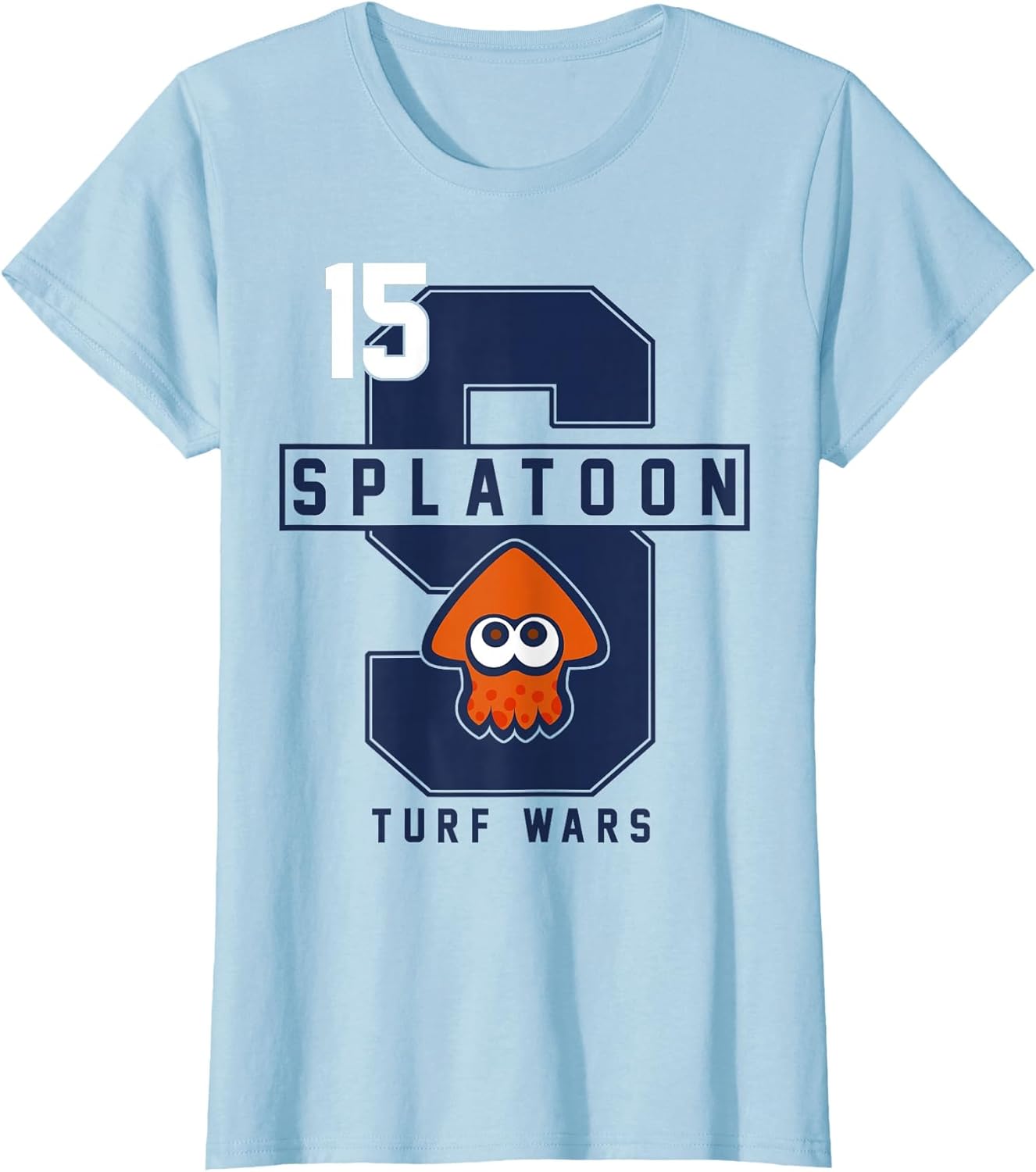 Nintendo Splatoon College Letter Turf Wars Graphic