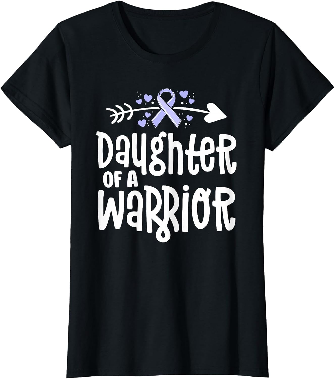 Daughter of A Warrior Periwinkle Stomach Cancer Awareness
