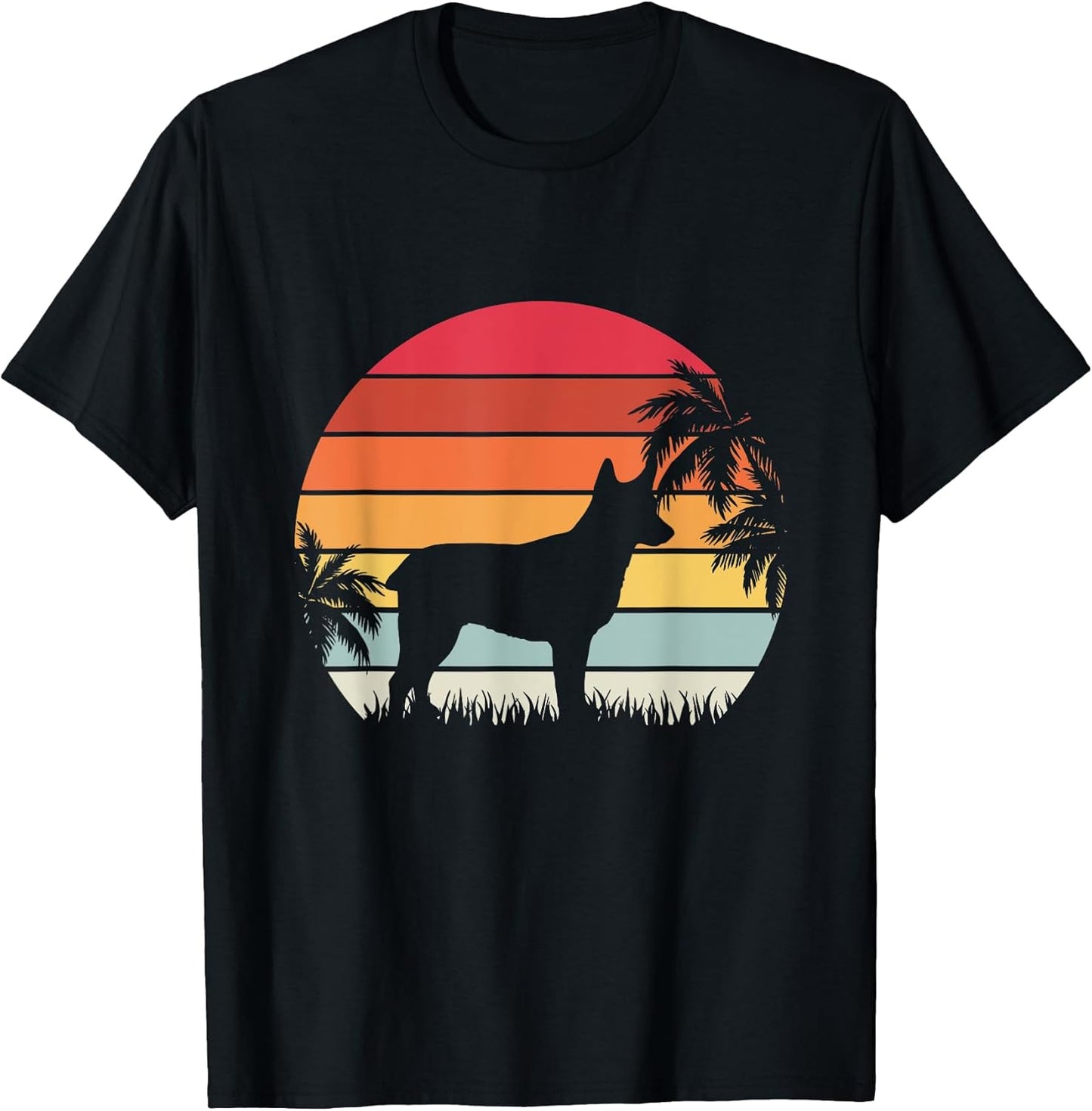 Australian Stumpy Tail Cattle Dog Summer Retro Design Women Girls Kids