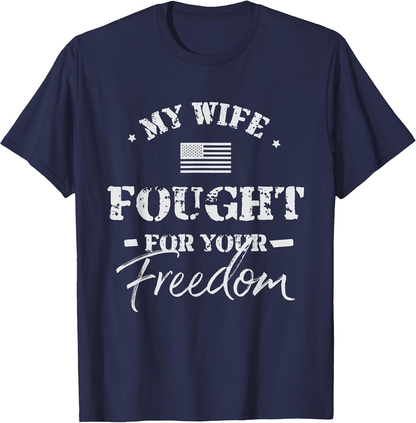 My Wife is a Veteran Shirt for Husband