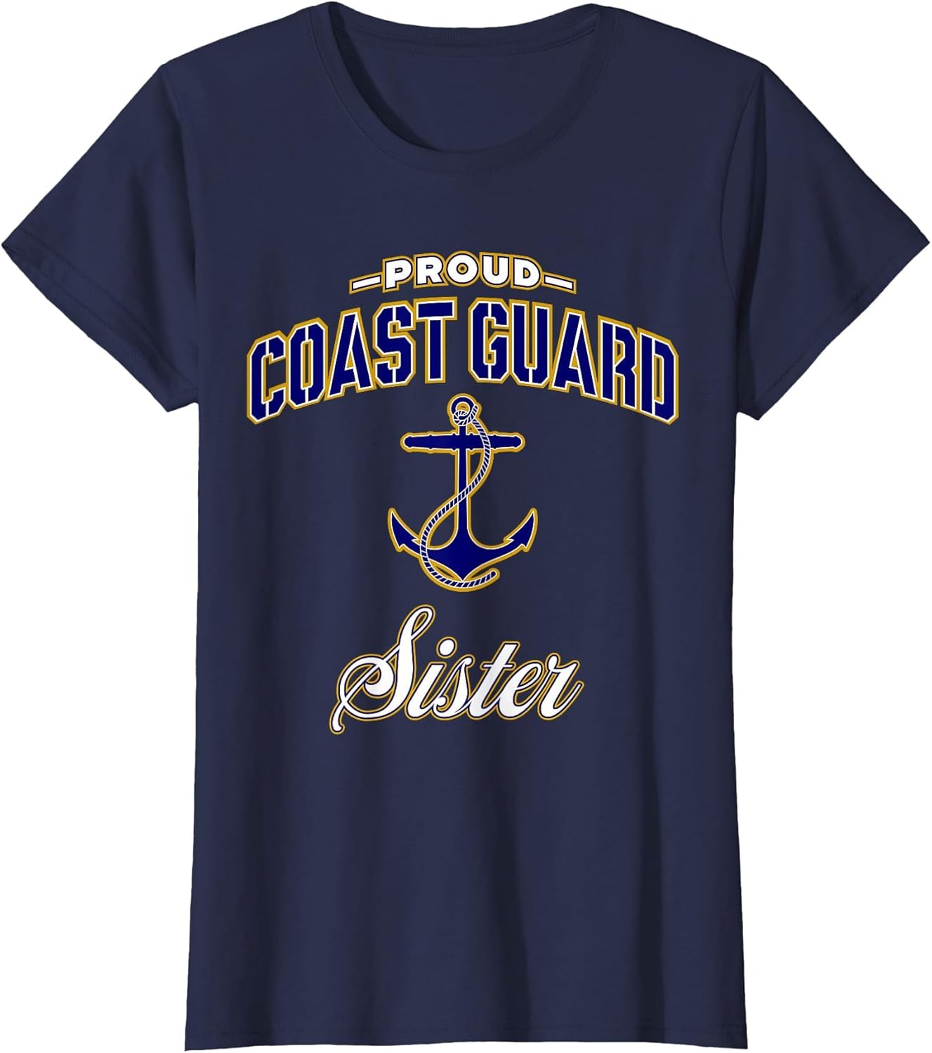 Coast Guard Sister Shirt and Girls
