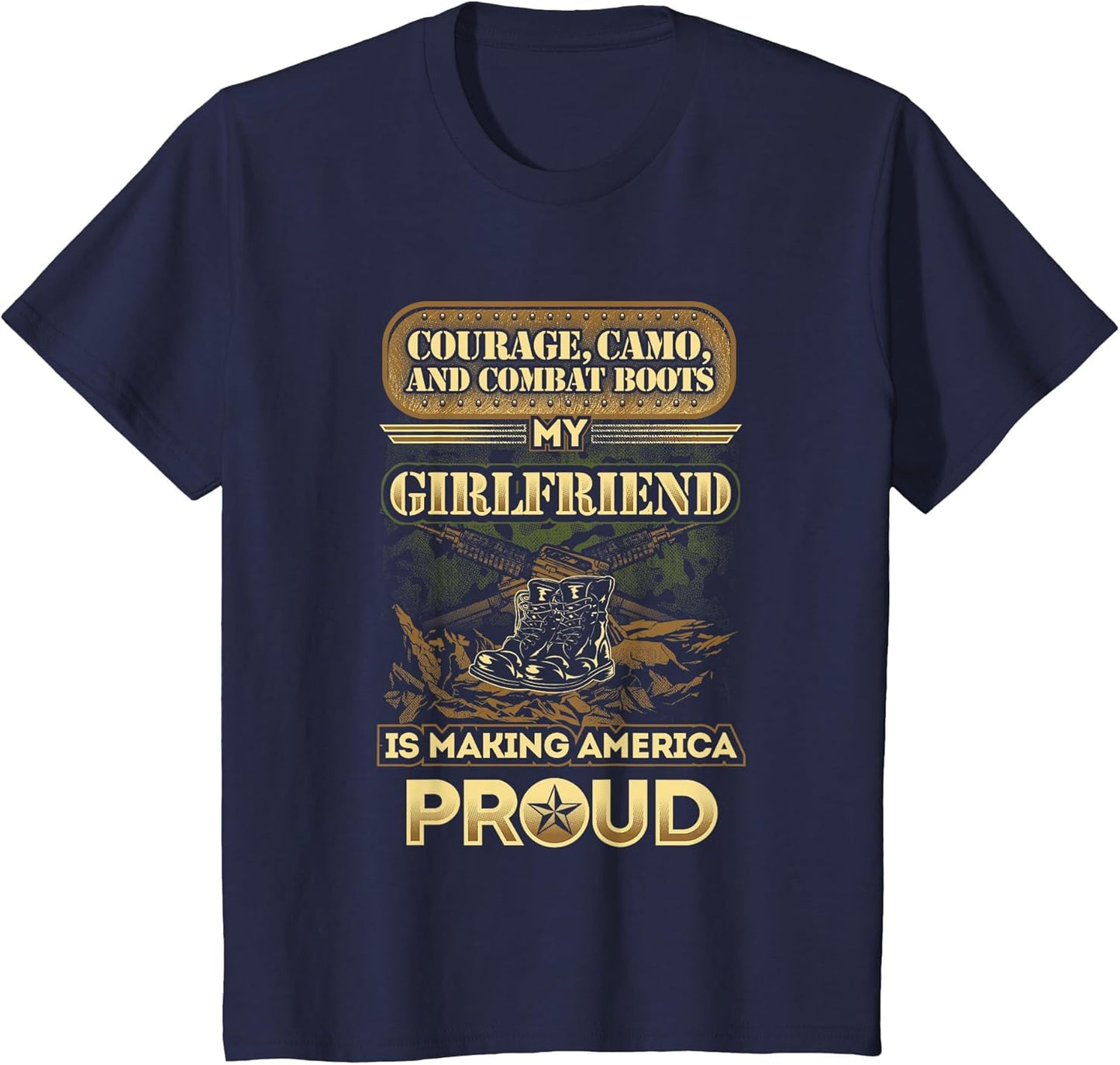 My Girlfriend is A Soldier - Proud Military Boyfriend