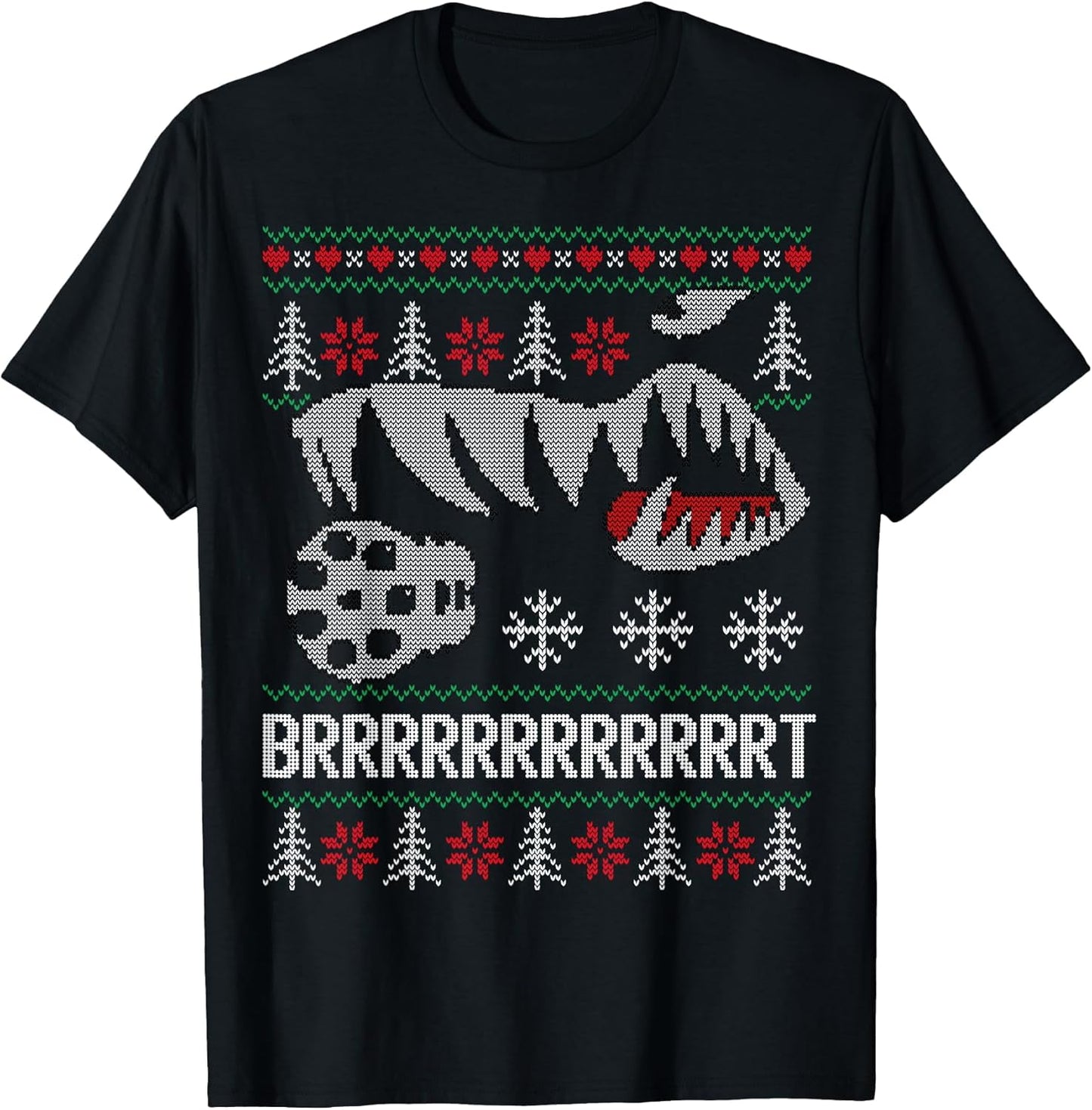 A-10 Warthog Ugly Xmas Sweater Style Fighter Jet USAF