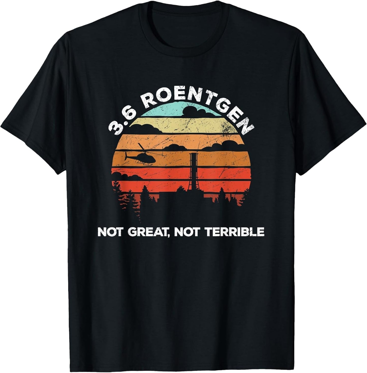Chernobyl 3.6 Roentgen Not Great, Not Terrible Retro Sunset