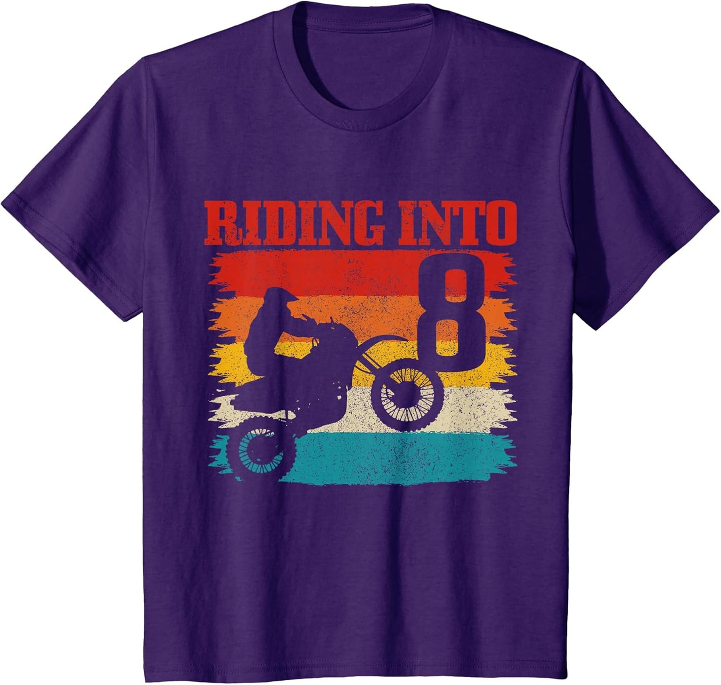 Riding Into 8 Motocross 8th Birthday Dirt Bike Enduro