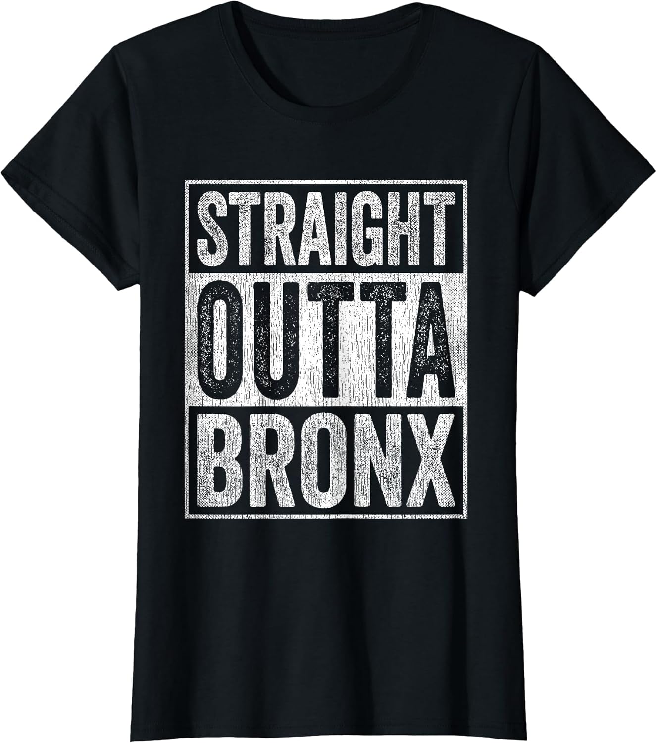 Distressed Funny Bronx Souvenir Straight Outta Bronx