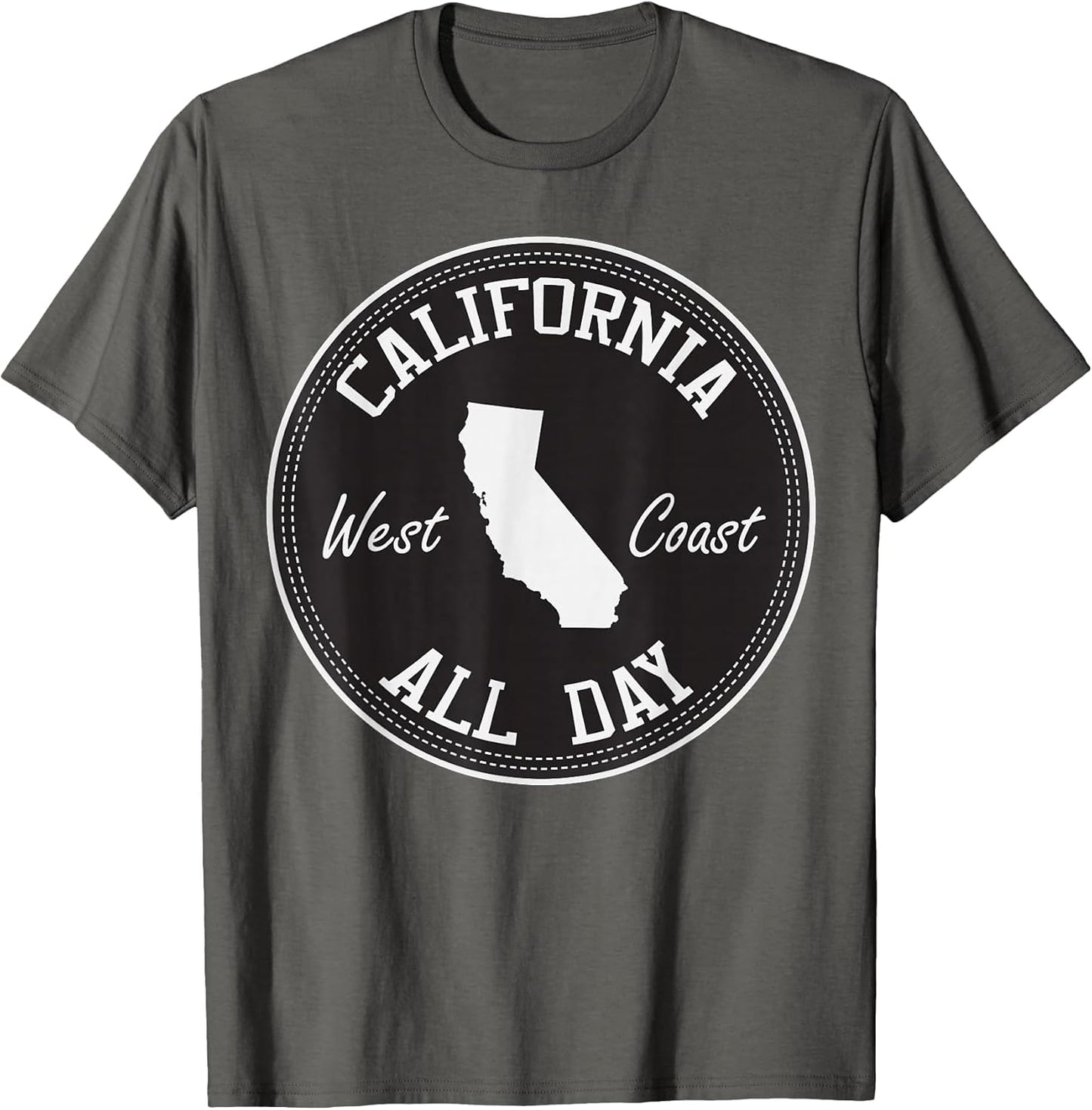 CaliDesign California All Day west Coast T Shirt