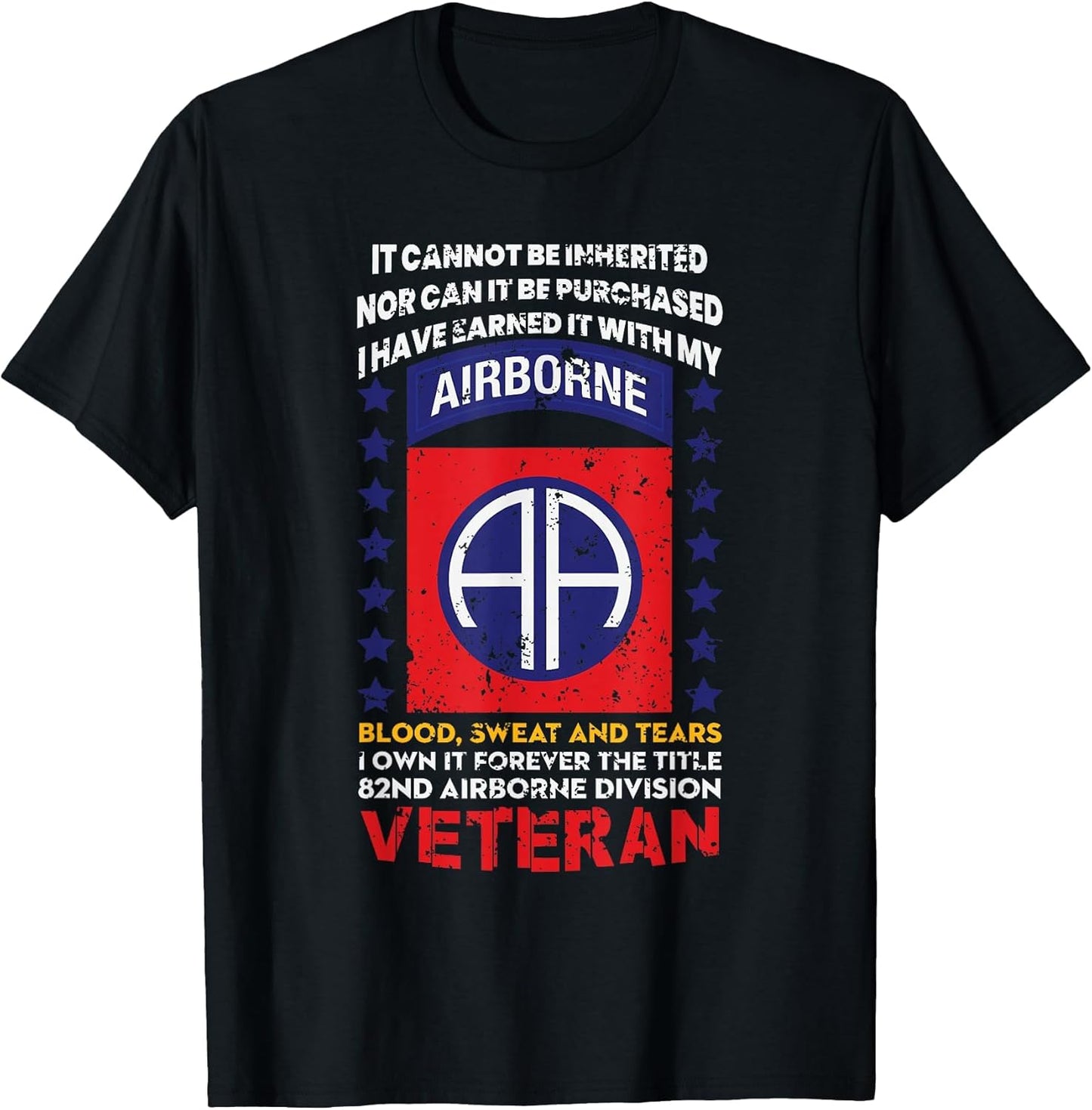 Veteran 82nd Airborne Division USA Retired