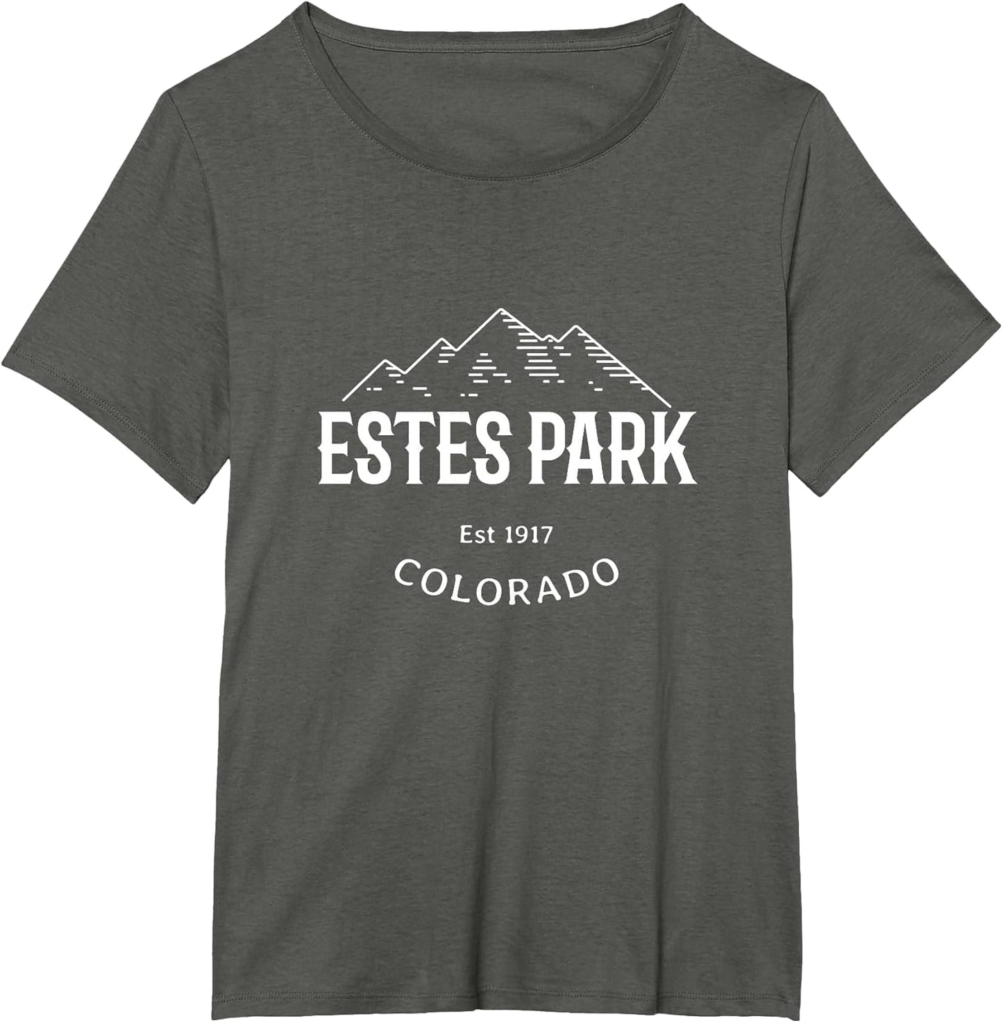 Original Estes Park Colorado Rocky Mountains Graphic Design