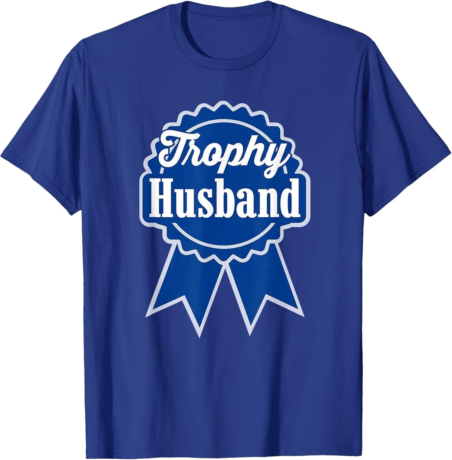 Trophy Husband Retro Ribbon Style