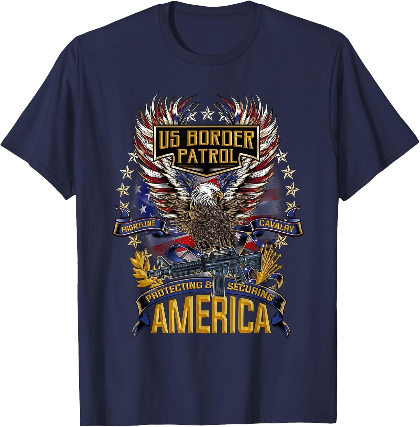 US Border Patrol & Customs Protection Security T Shirt