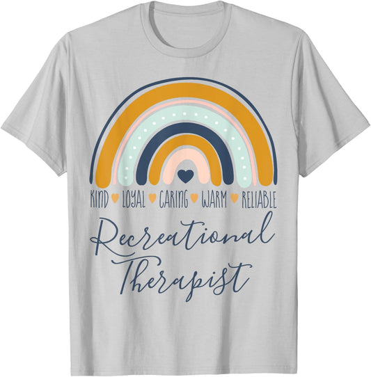 Recreational Therapist Recreation Therapy Therapeutic T-Shirt - T-Shirt | Ash