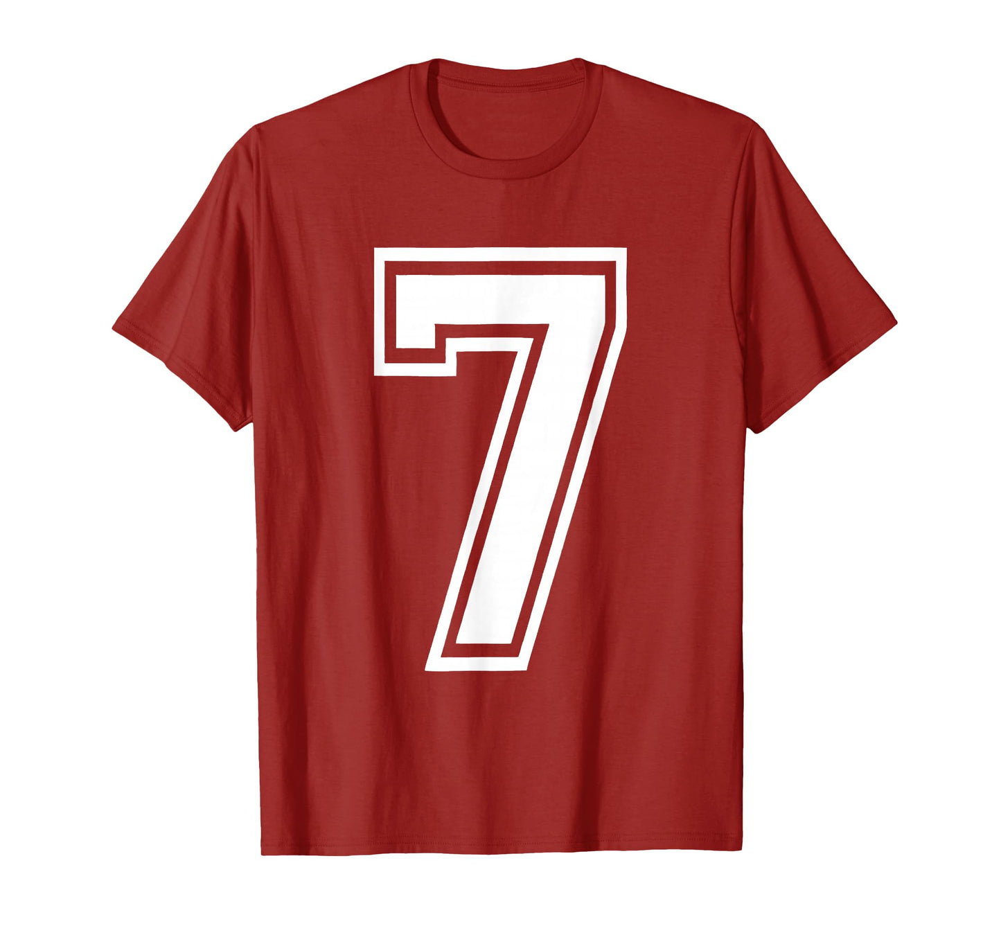Funny Number 7 67 Meme Costume Matching Group Halloween T-Shirt