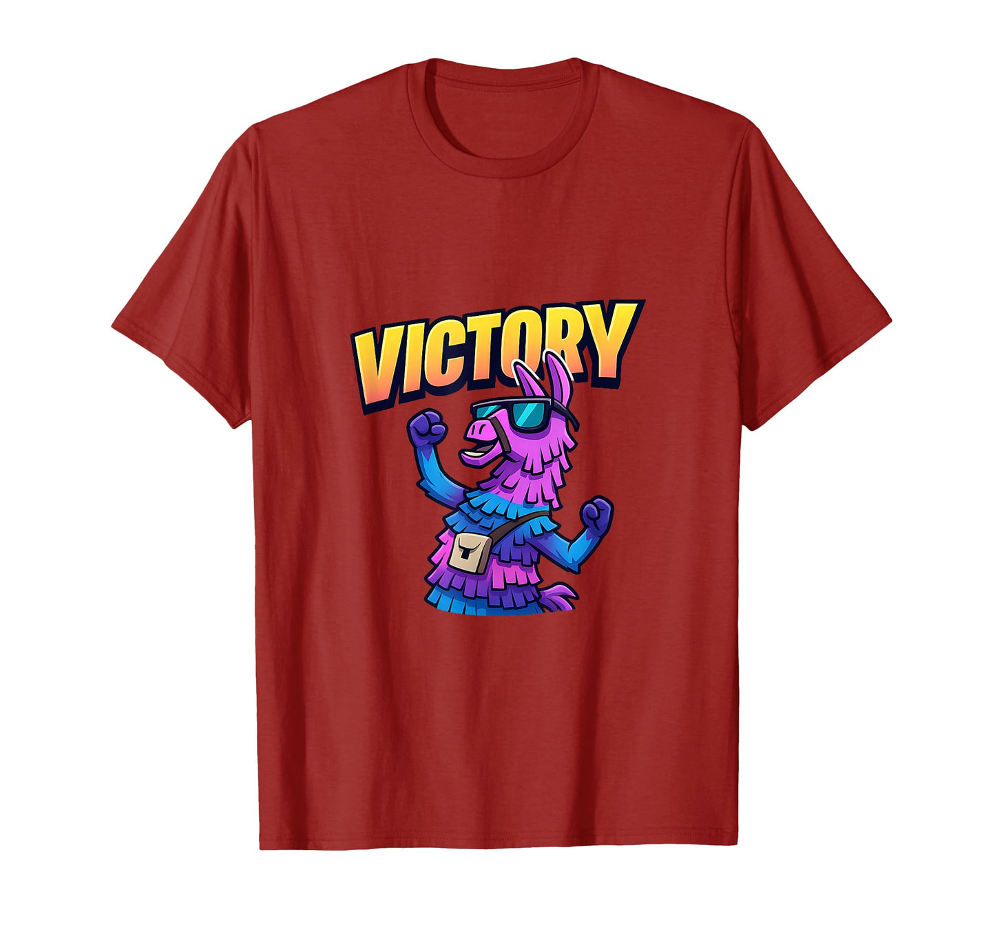 Gaming Victory Llama T-Shirt