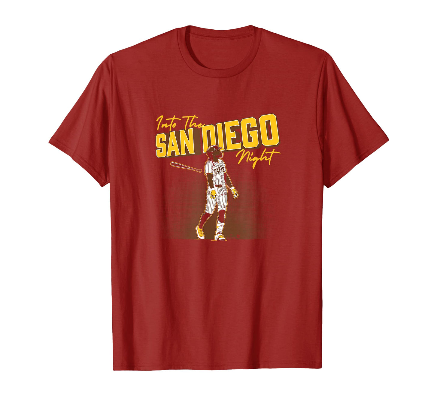 Fernando Tatis Jr. - Into the San Diego Night - SD Baseball T-Shirt