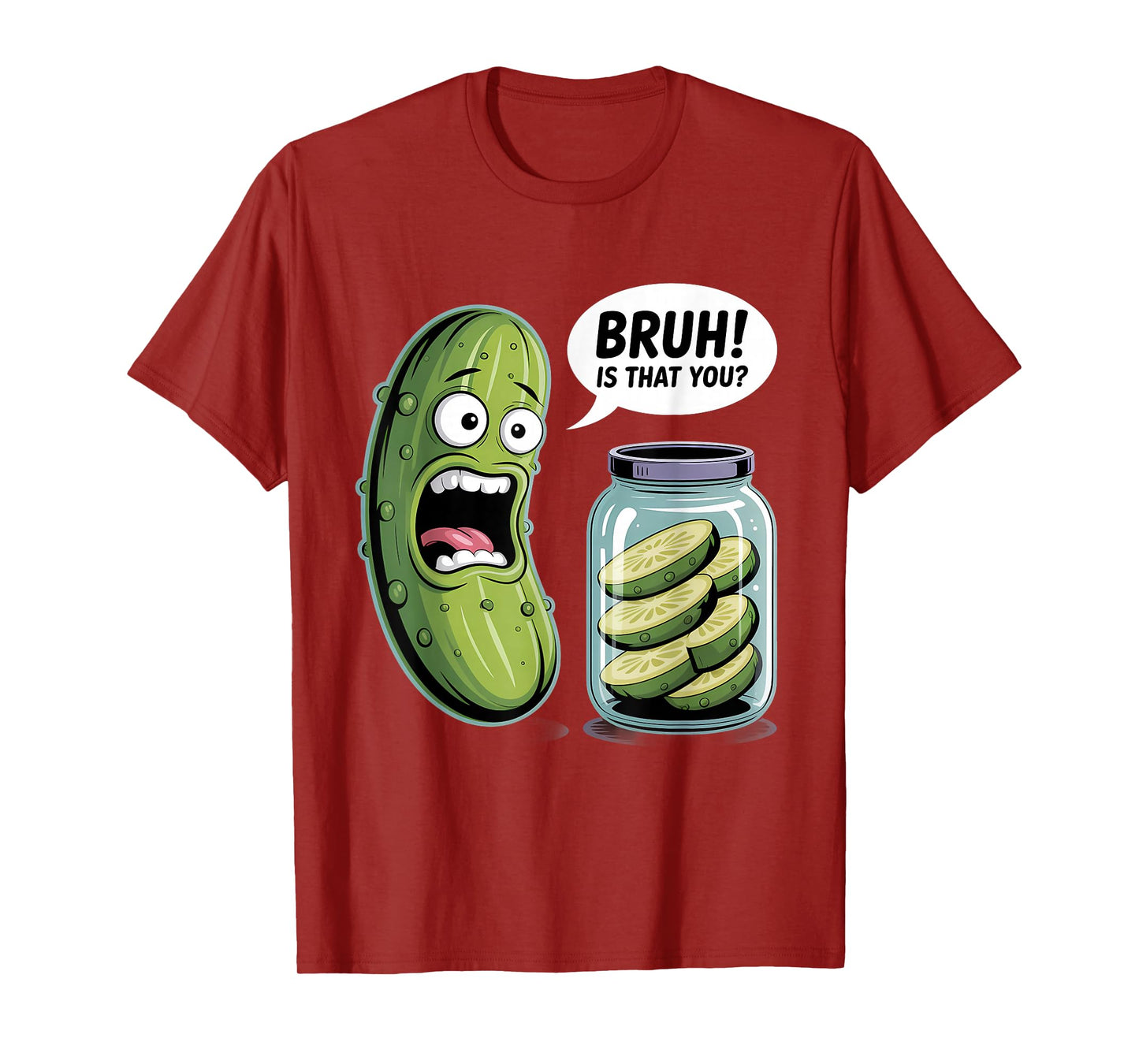 Pickle Dill Cucumber Pickling Funny Pickled Lover T-Shirt