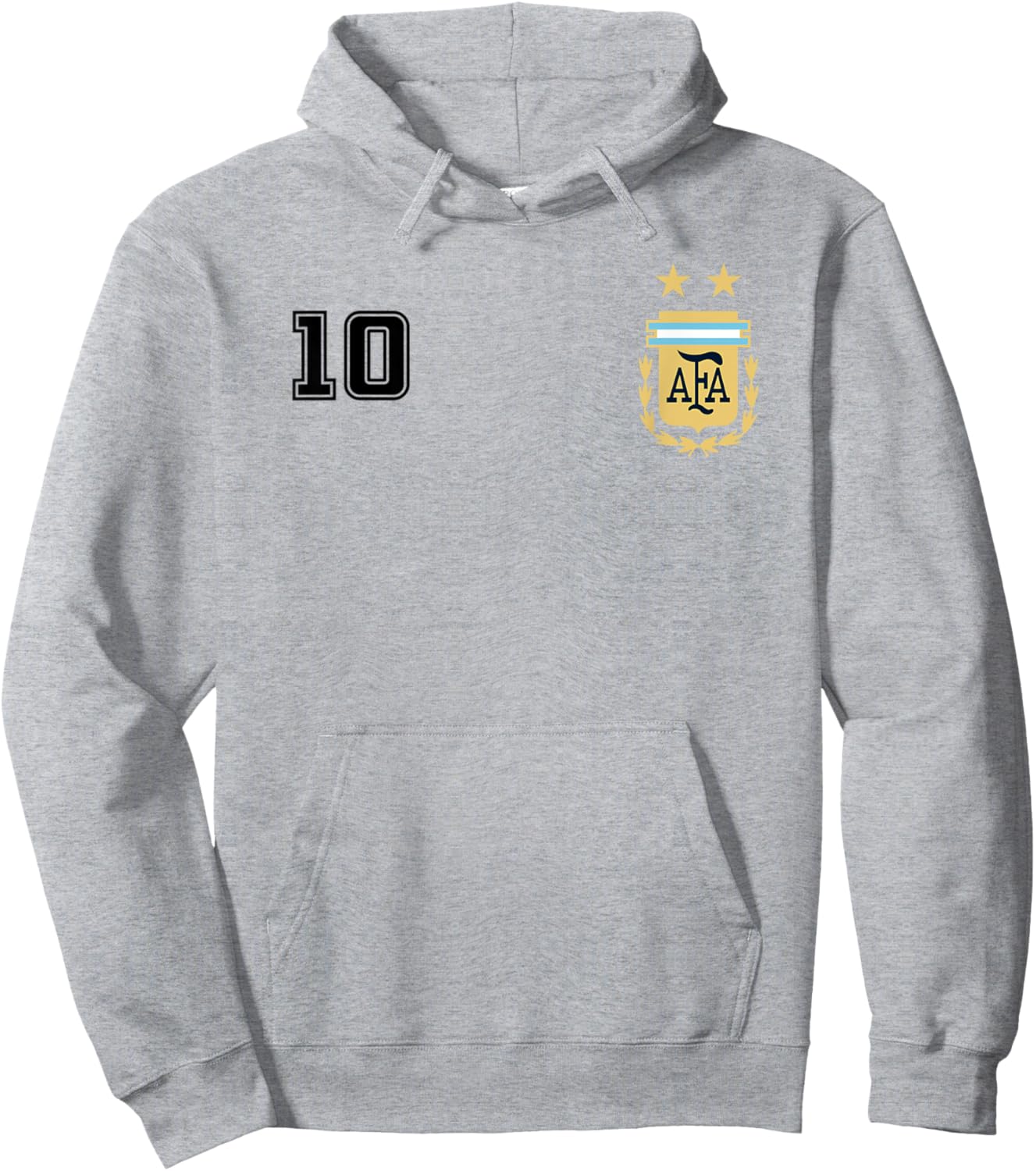 Argentina Flag Jersey Vintage Futbol Soccer Remera Argentina Hoodie - Hoodie | Ash