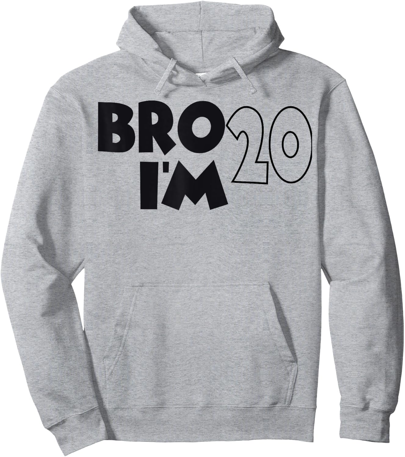 20th Birthday Boy Bro I’m 20 Year Old 20th Birthday Party Hoodie - Hoodie | Ash
