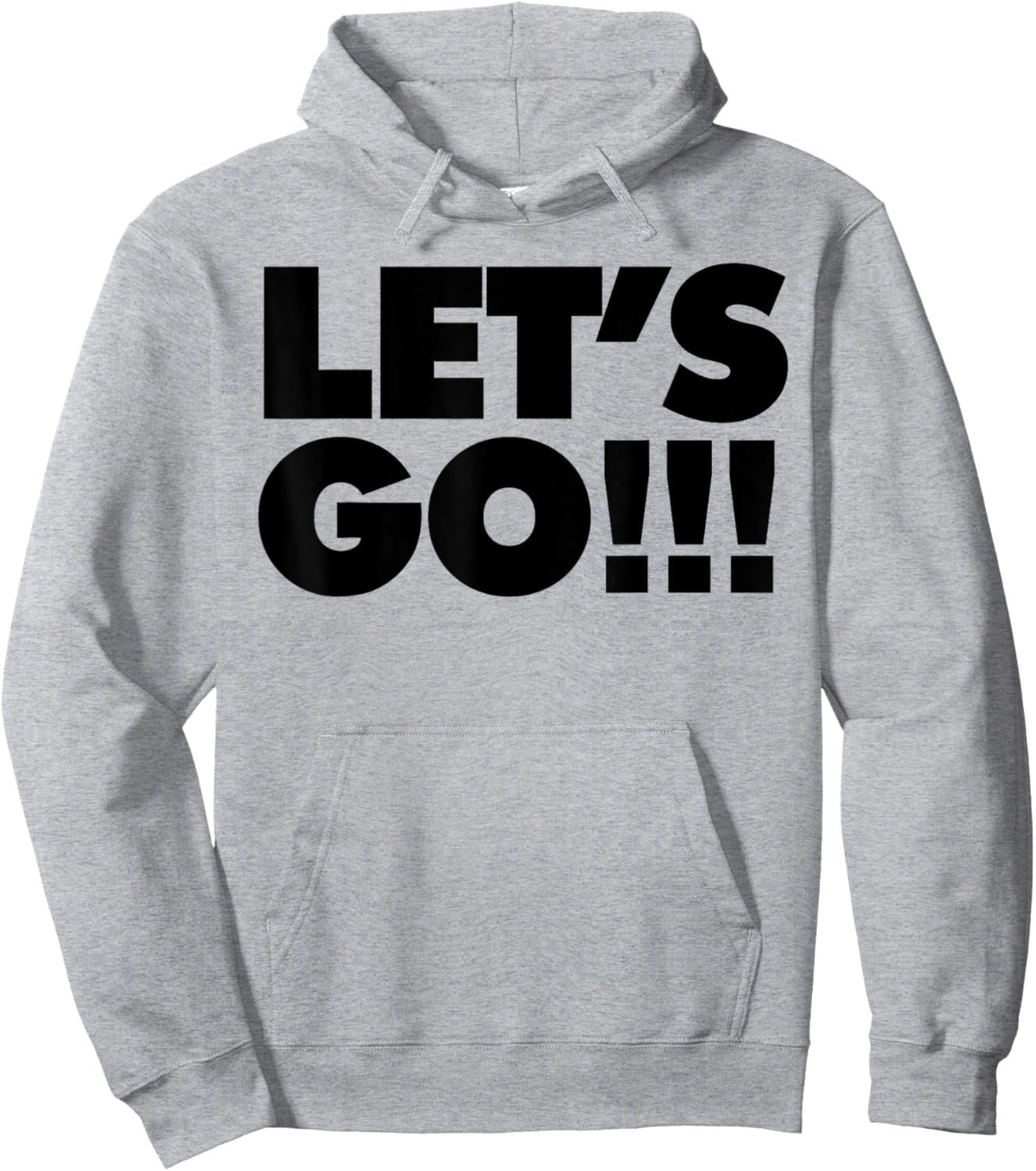 Lets go! Hoodie - Hoodie | Ash