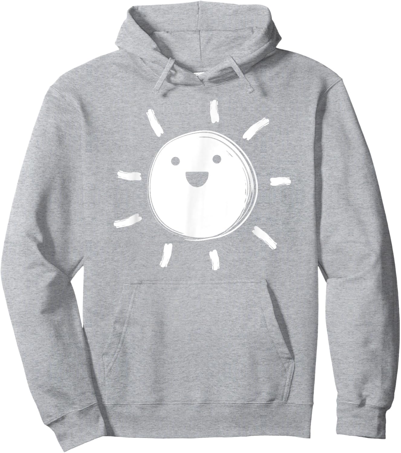 Smiling Sun Sunshine Happy Smile Kids Teachers Hoodie - Hoodie | Ash