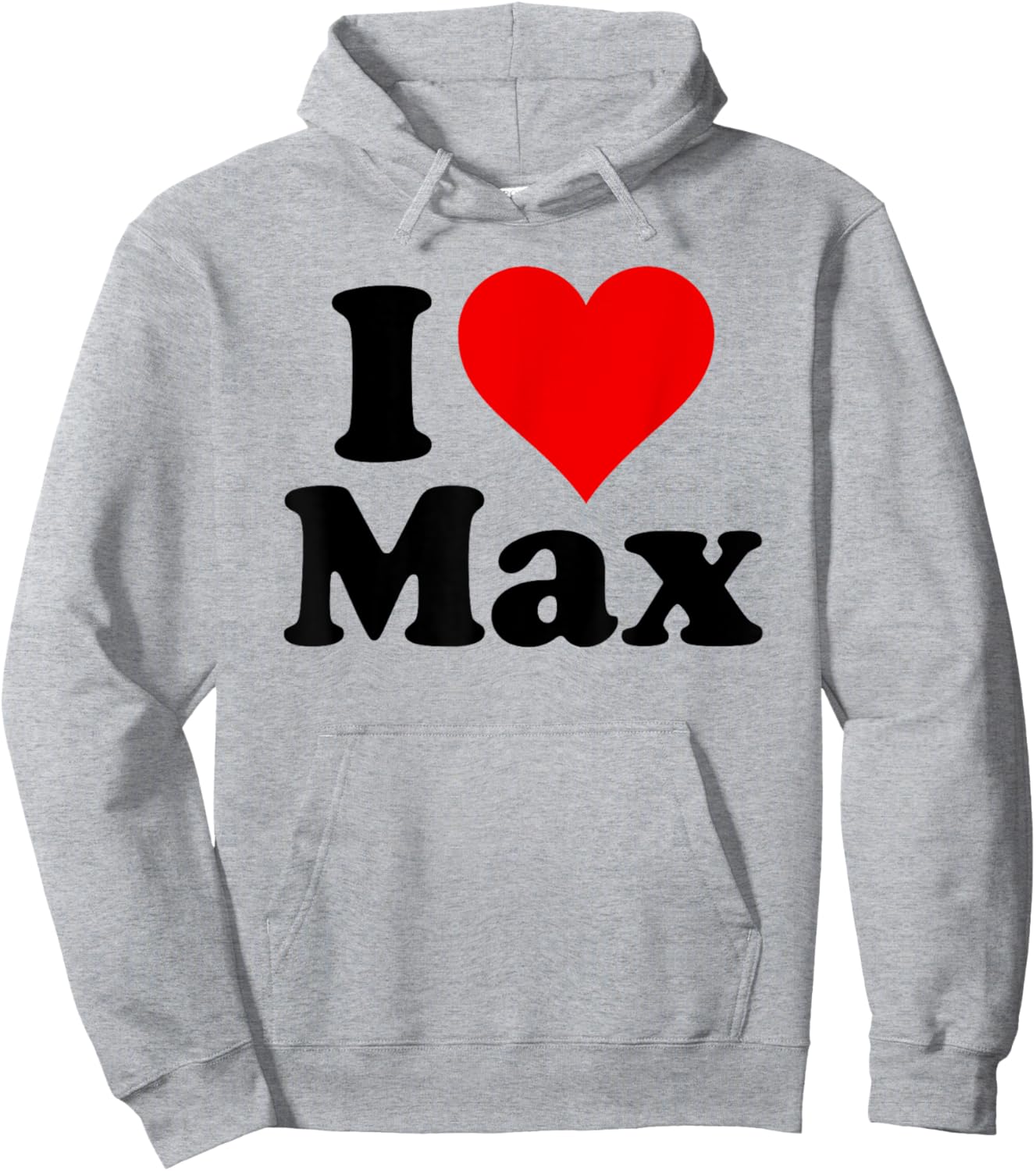 I Heart Love Max Hoodie - Hoodie | Ash