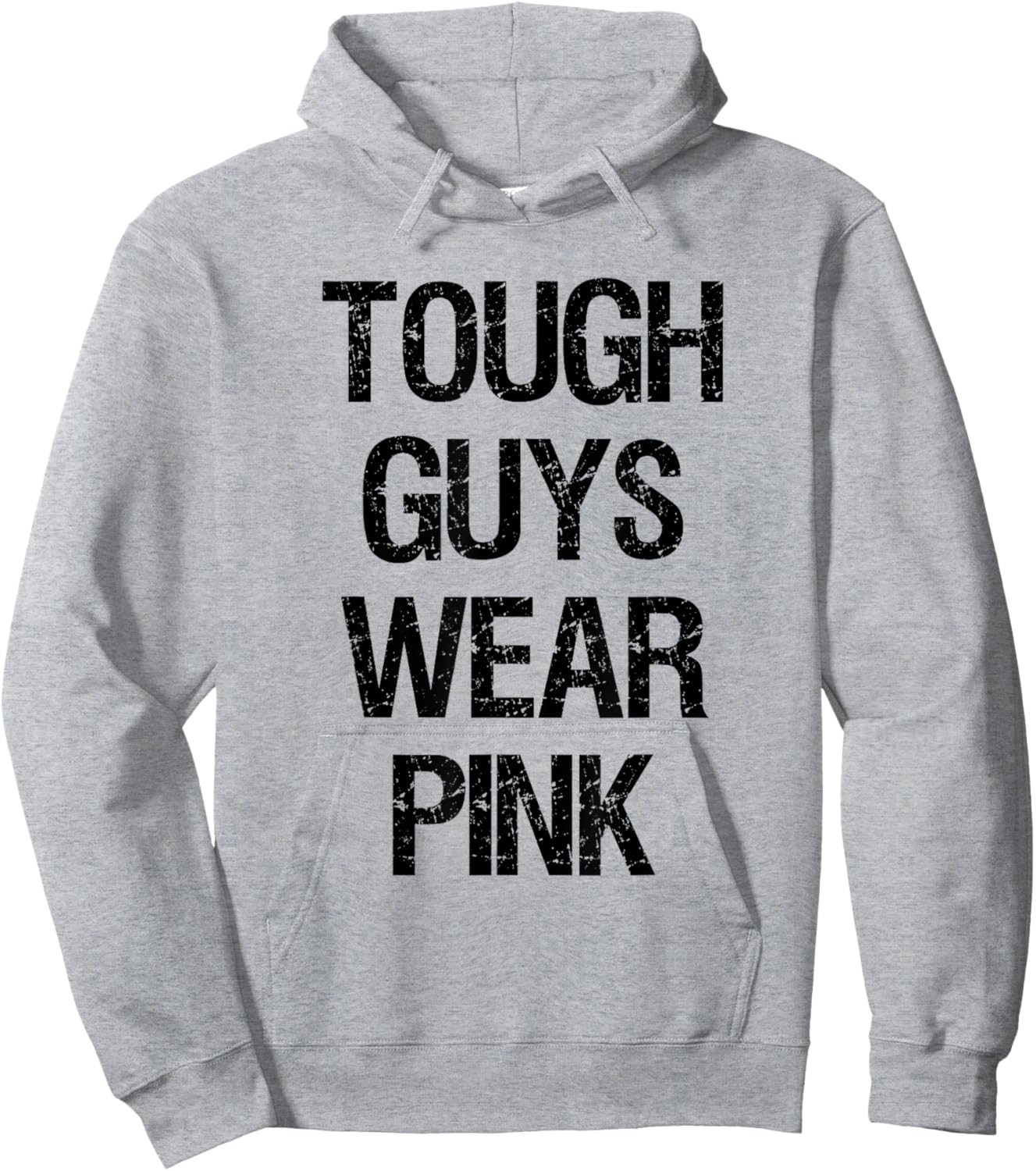 Tough Guys Tough Boys Wear Pink Funny Pink Color Lovers Hoodie - Hoodie | Ash