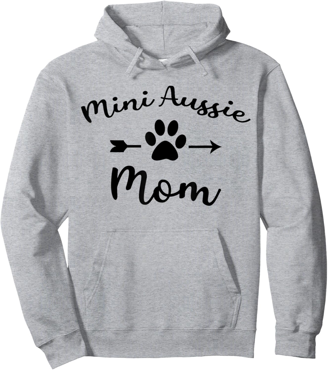 Australian-Shepherd Shirt Mini Aussie Mom Hoodie - Hoodie | Ash