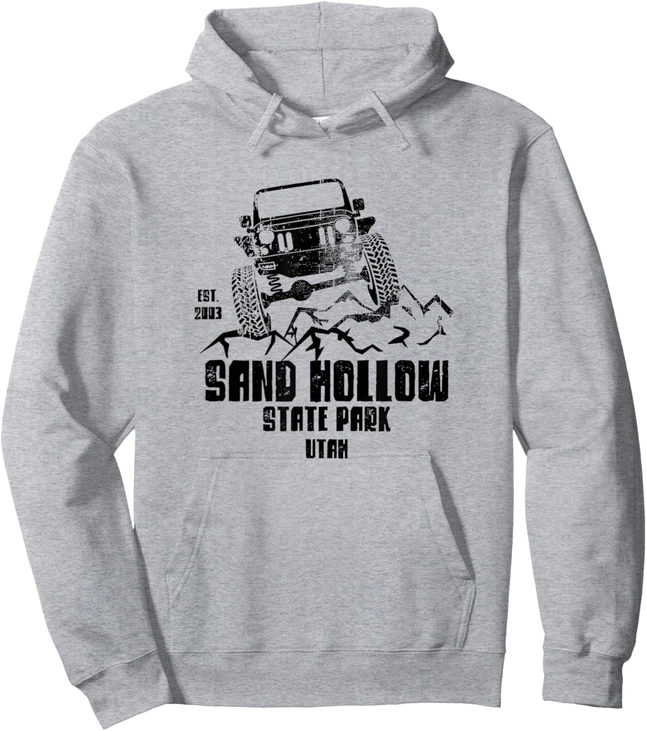 SAND HOLLOW STATE PARK cool design Hoodie - Hoodie | Ash