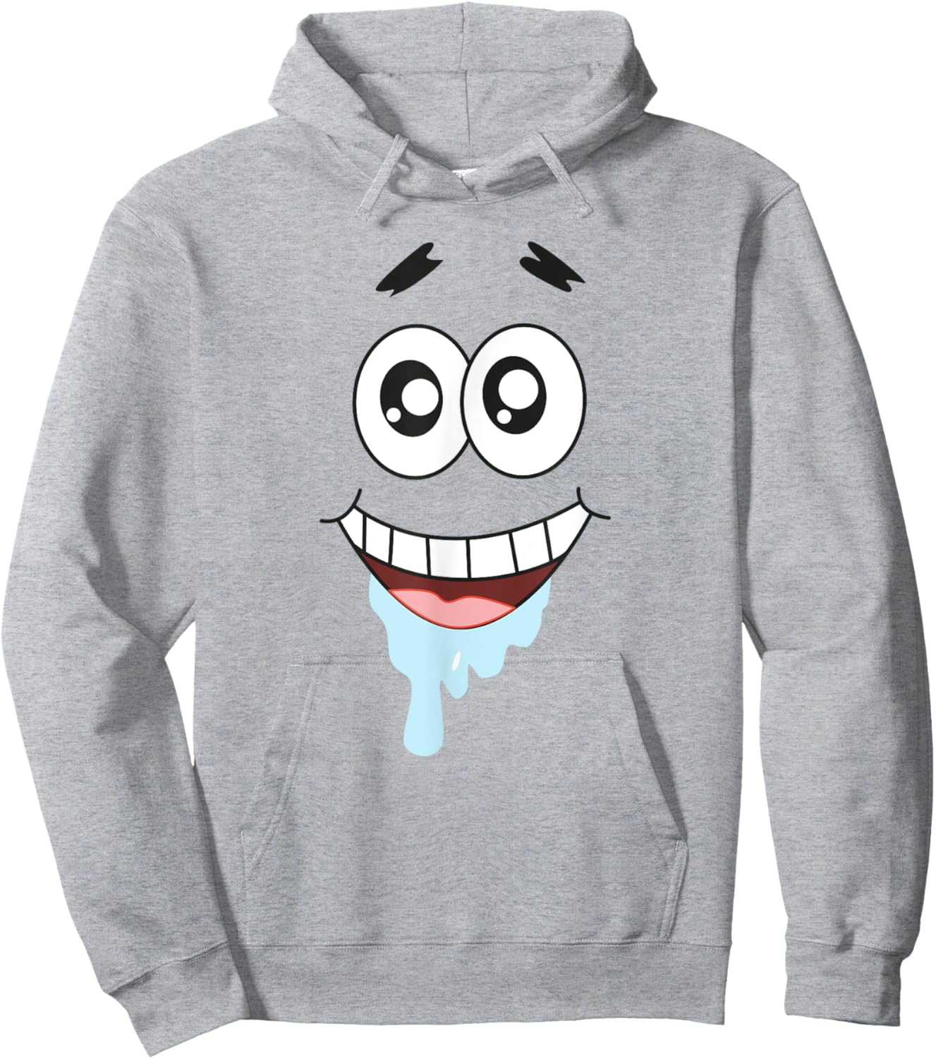 Mademark x SpongeBob SquarePants - Patrick Star - Droolin' Hoodie - Hoodie | Ash