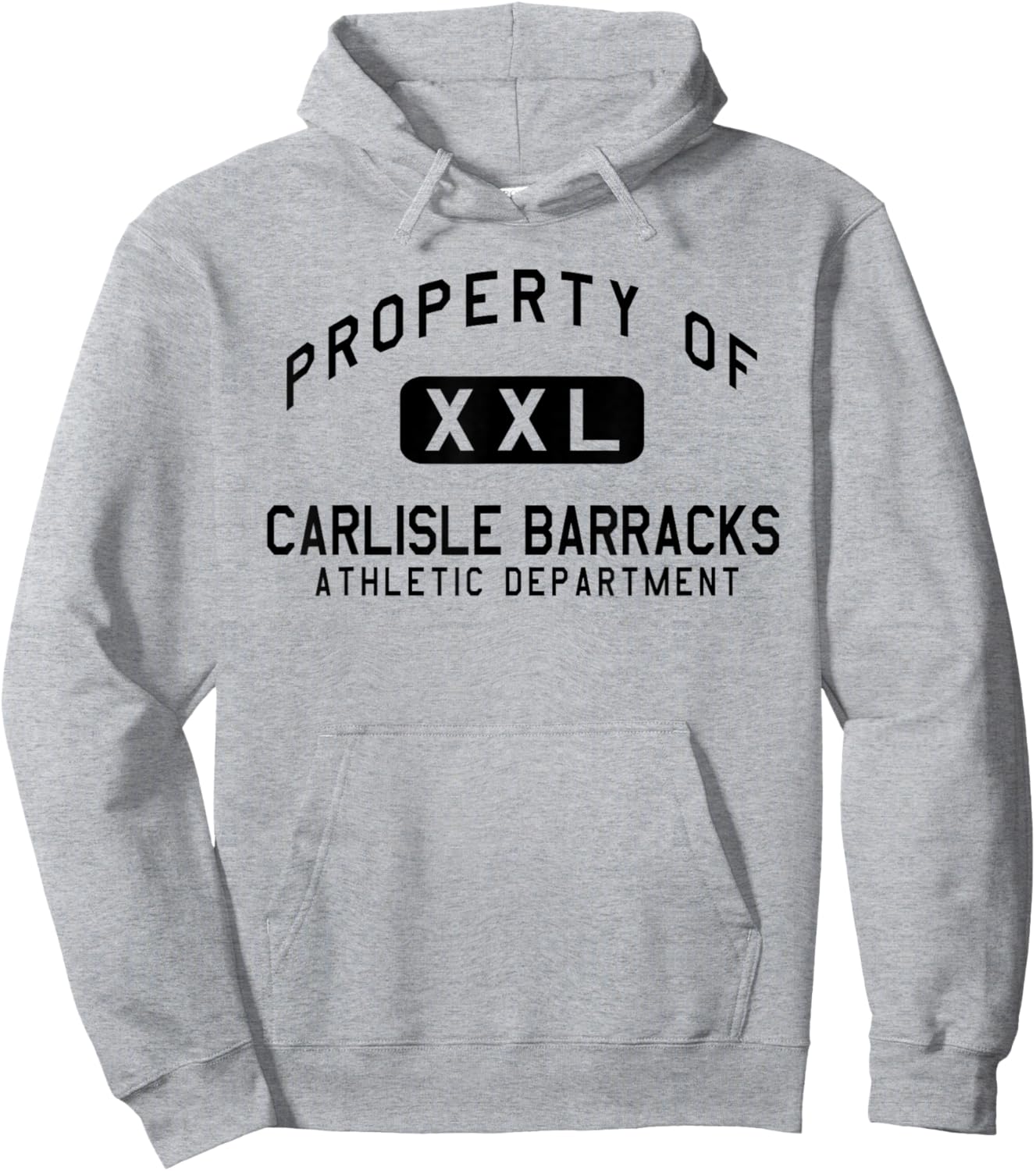 Property of Carlisle Barracks Athletic Department Hoodie - Hoodie | Ash