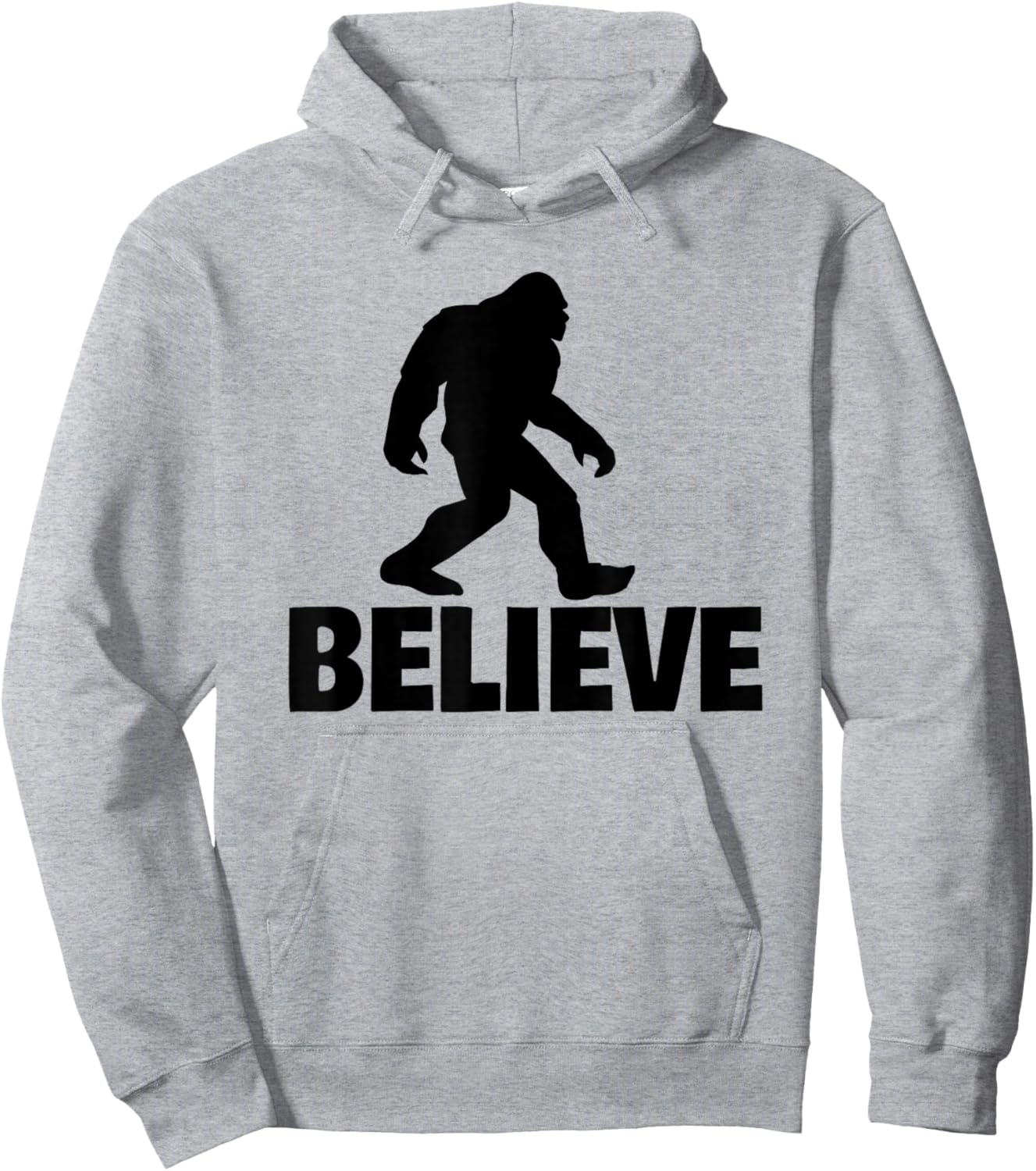 Bigfoot Believe funny Believe Bigfoot Hoodie - Hoodie | Ash