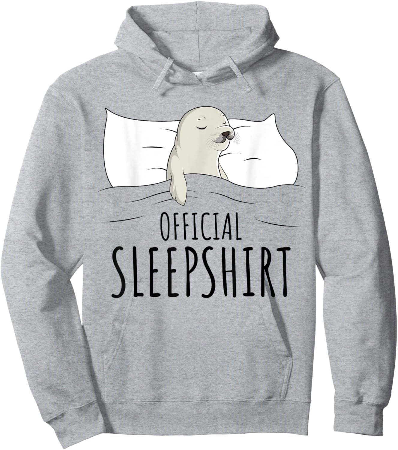 Seal Sea Lion Official Sleepshirt Hoodie - Hoodie | Ash
