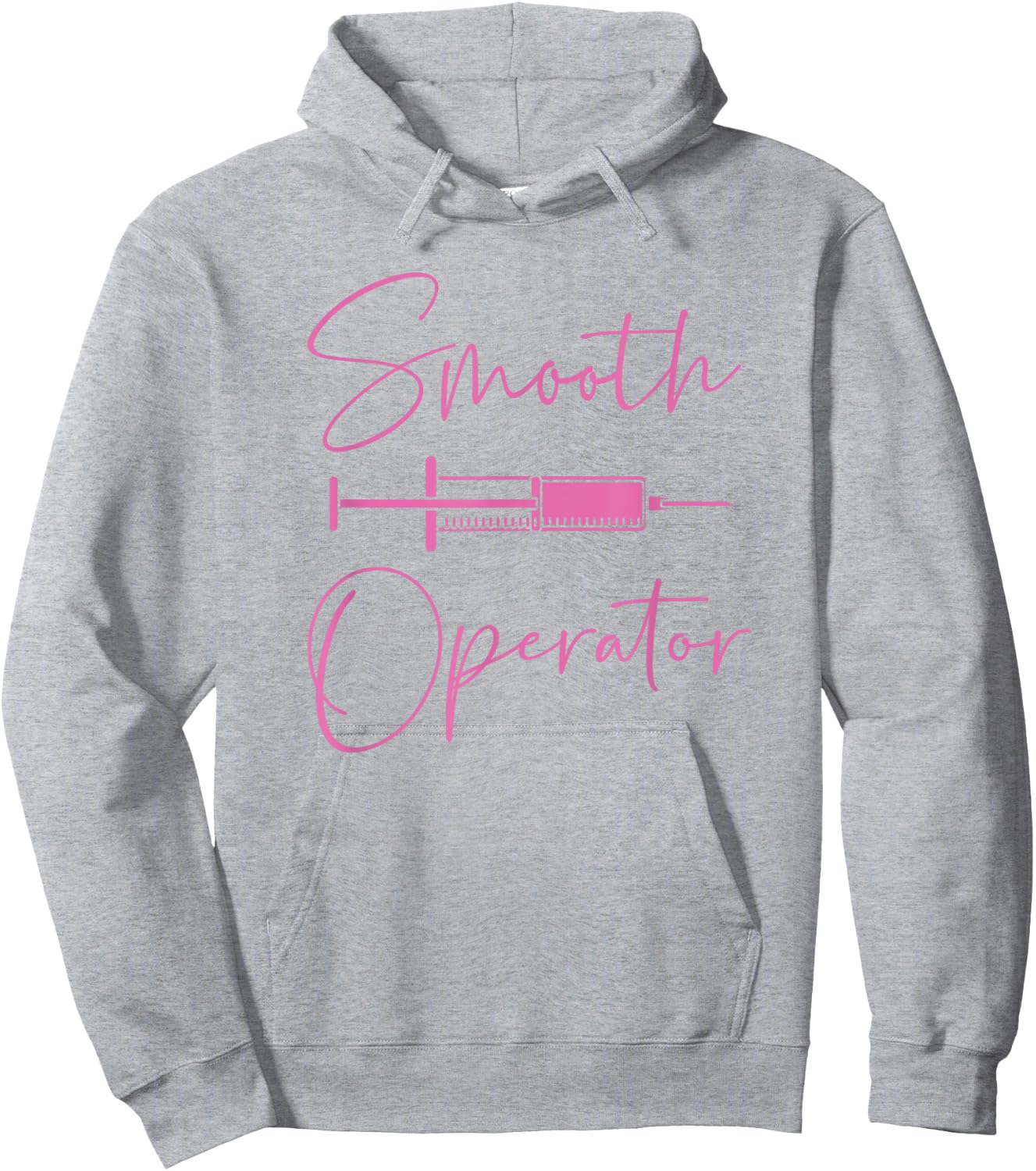 Smooth Operator Aesthetic Nurse Injector Hoodie - Hoodie | Ash