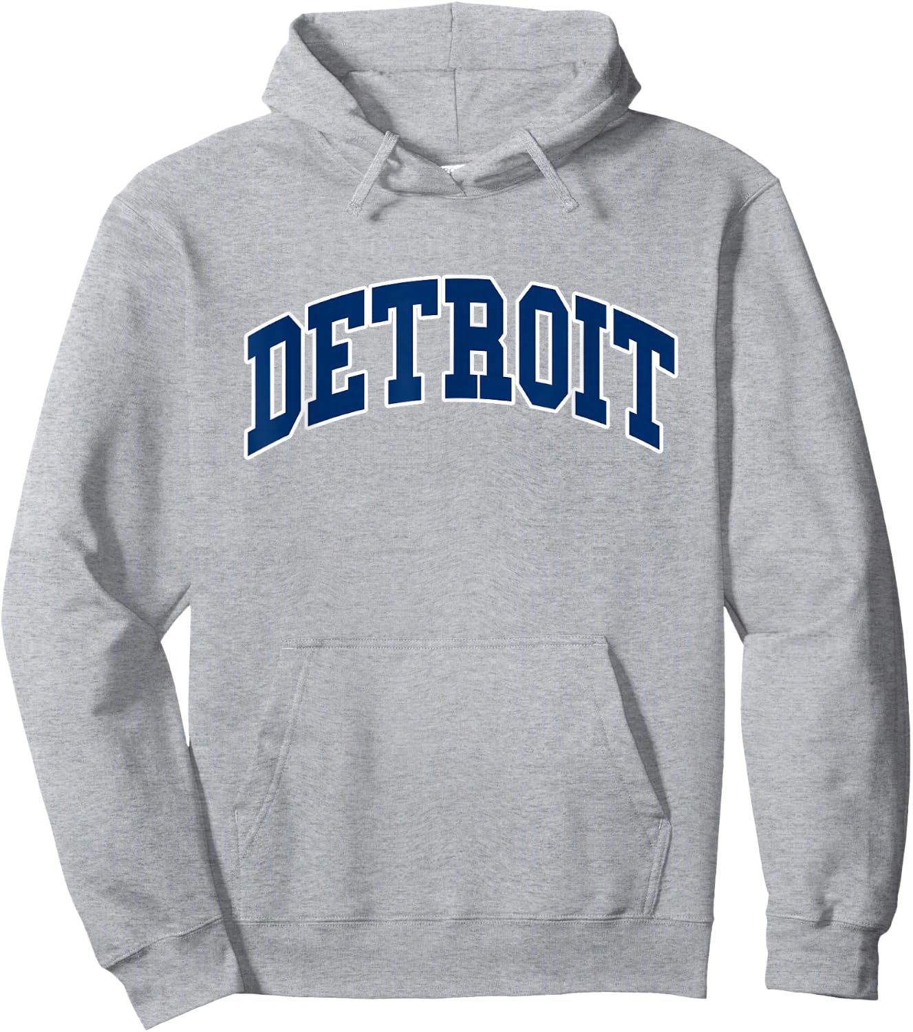Detroit - Throwback Design - Classic Hoodie - Hoodie | Ash