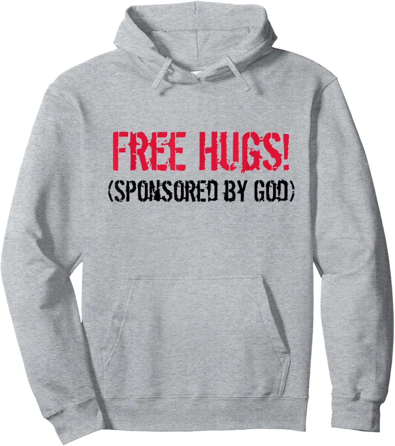 Free Hugs! (Sponsored by God) Free Hug - Jesus4m3 Hoodie - Hoodie | Ash