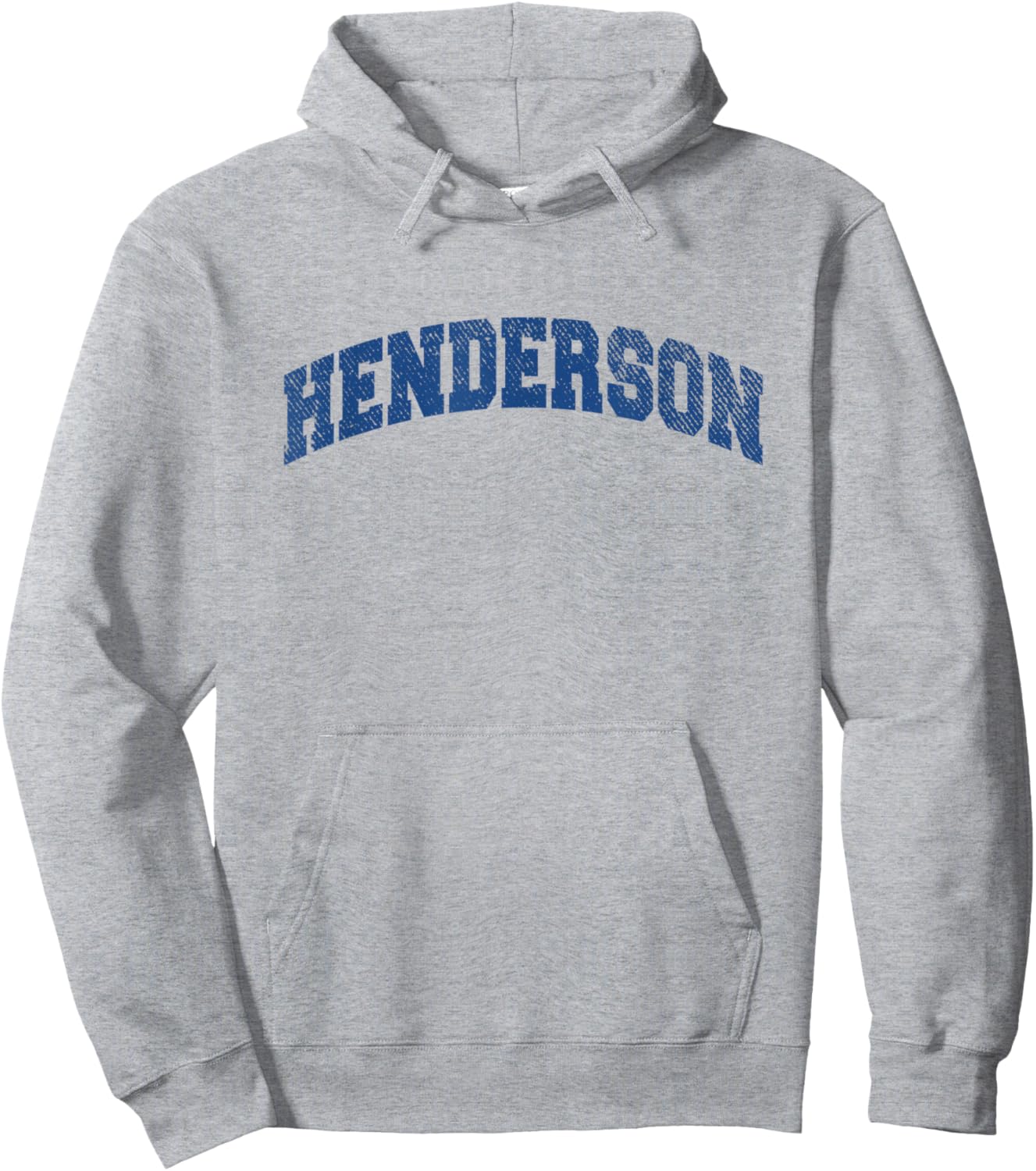 Henderson Sports Classic Varsity College Style Hoodie - Hoodie | Ash