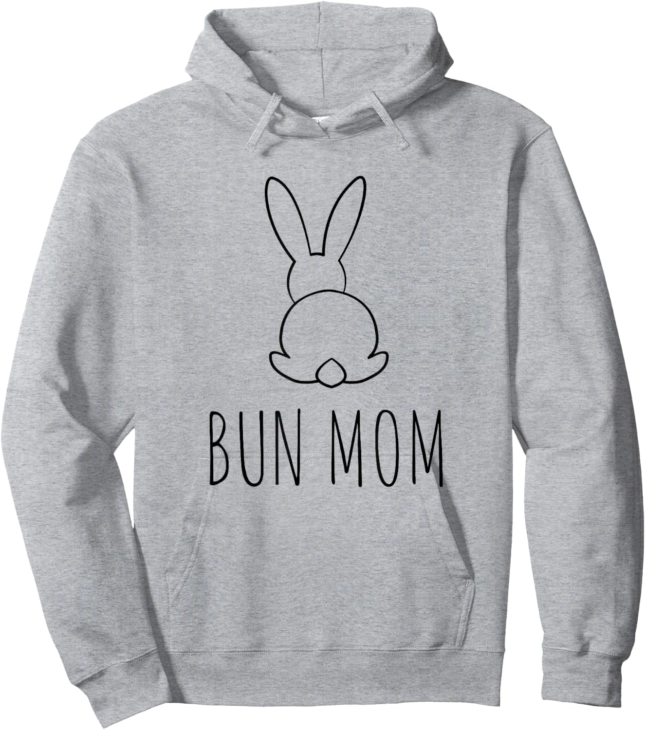Bunny Mom Hoodie - Hoodie | Ash