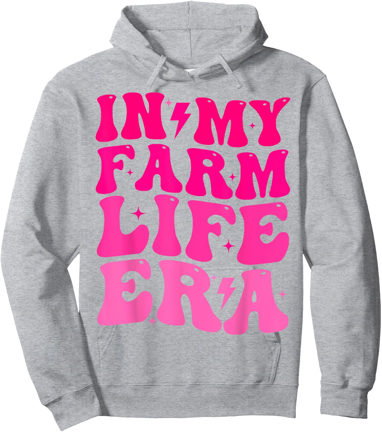 In My Farm Life Era-Farm Animals-Farm Life-Cute Farm Girls Hoodie - Hoodie | Ash