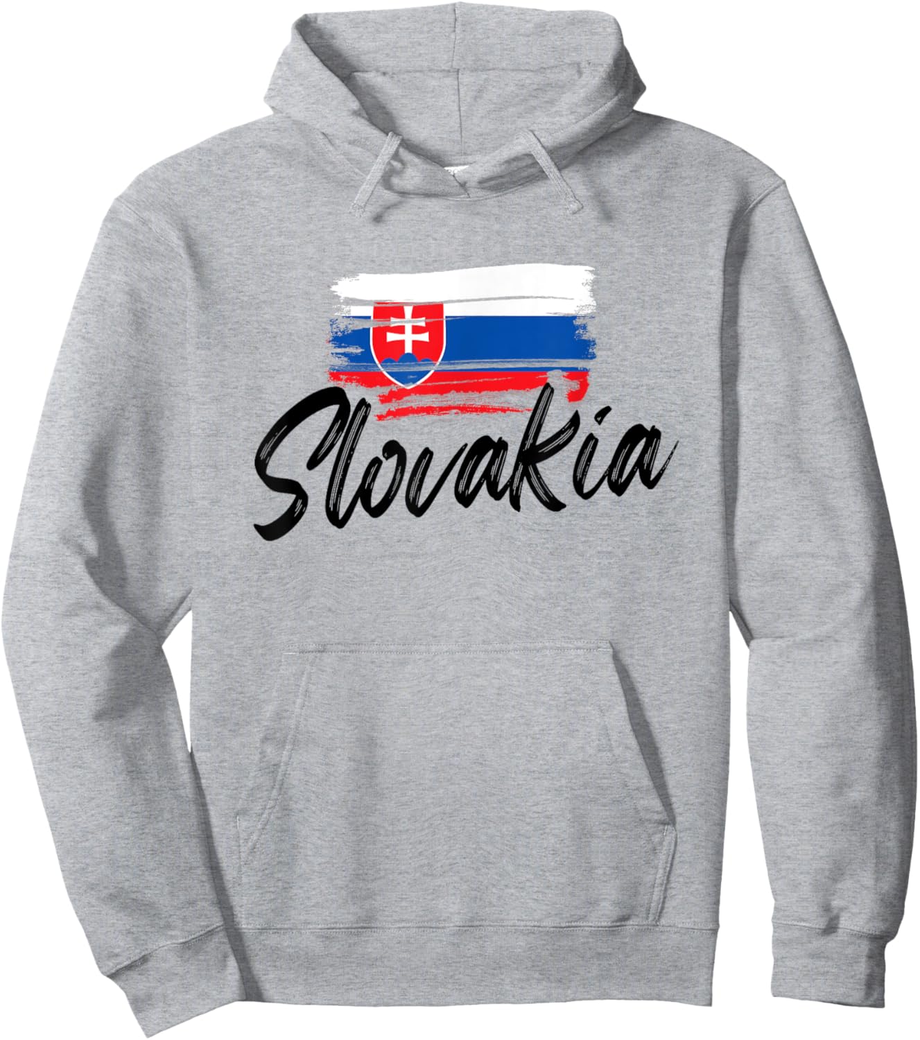 Slovakia Flag Slovak Slovakia Pride Heart Hoodie - Hoodie | Ash