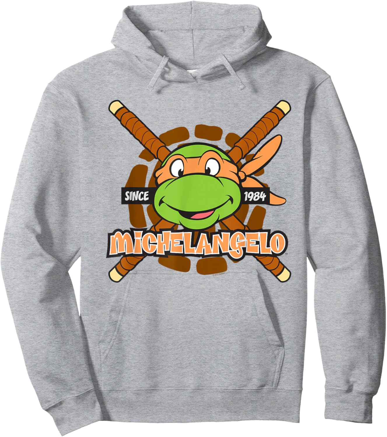 Teenage Mutant Ninja Turtles Michelangelo Since 1984 Hoodie - Hoodie | Ash