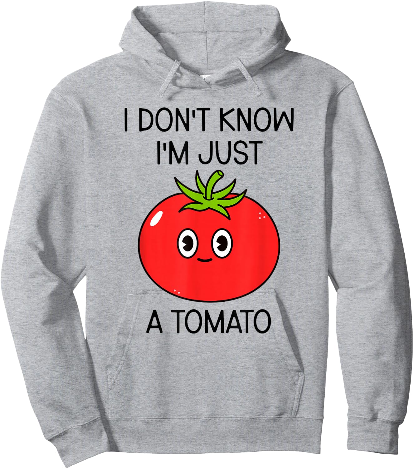 I Don't Know I'm Just A Tomato Cute Tomato Hoodie - Hoodie | Ash