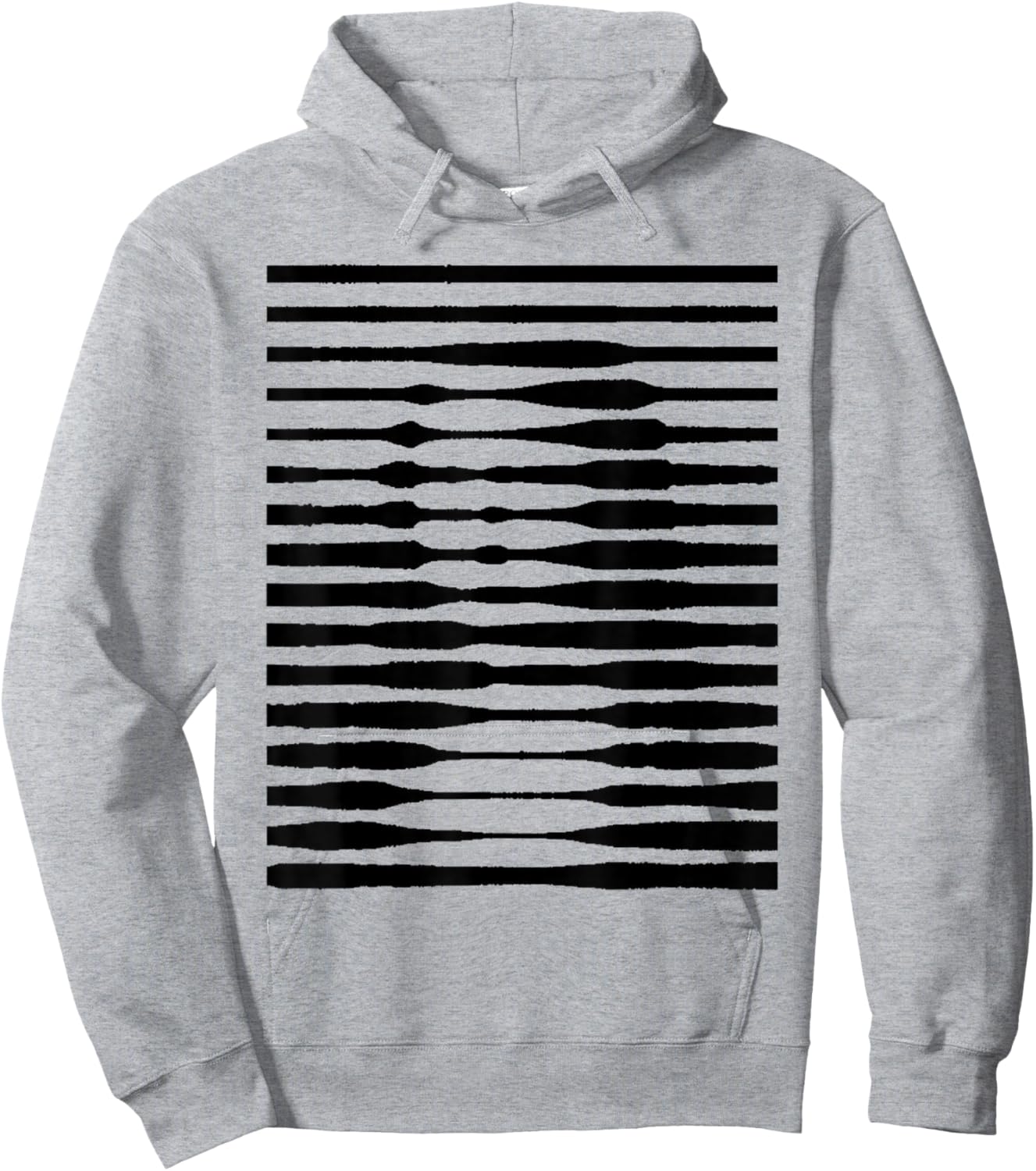 Funny Mona Illusion Lisa Painting Art da Art Vinci Hoodie - Hoodie | Ash