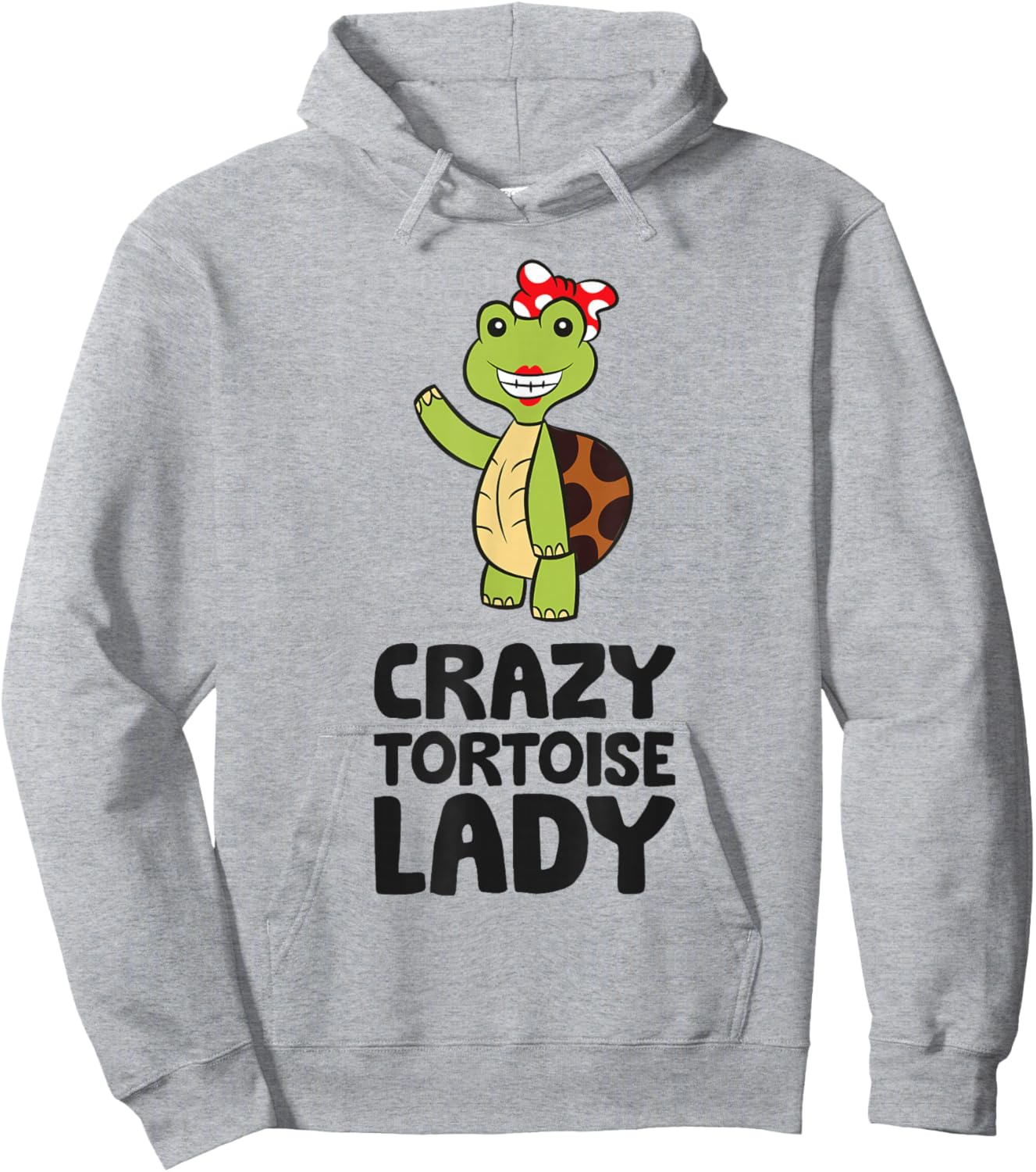 Tortoise Mom Reptile Crazy Tortoise Lady Hoodie - Hoodie | Ash