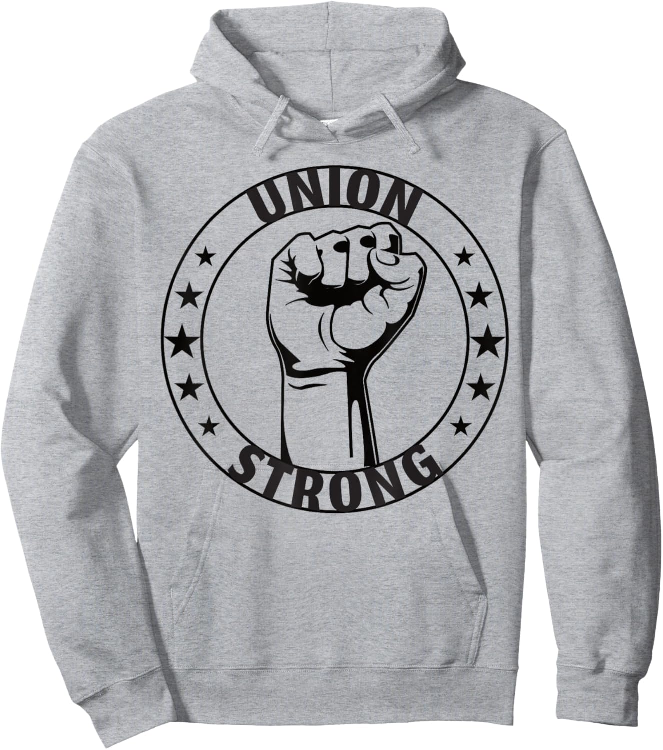 Union Strong For Proud Skilled Union Worker Hoodie - Hoodie | Ash