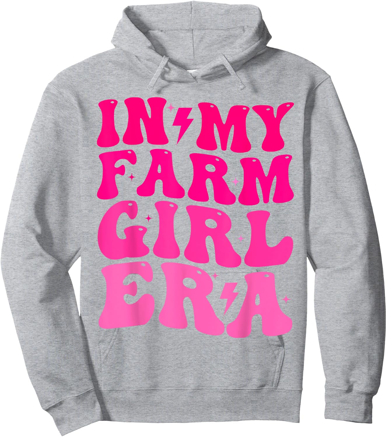 In My Farm Girl Era-Farm Life Farm Animals Cute Farm Girls Hoodie - Hoodie | Ash
