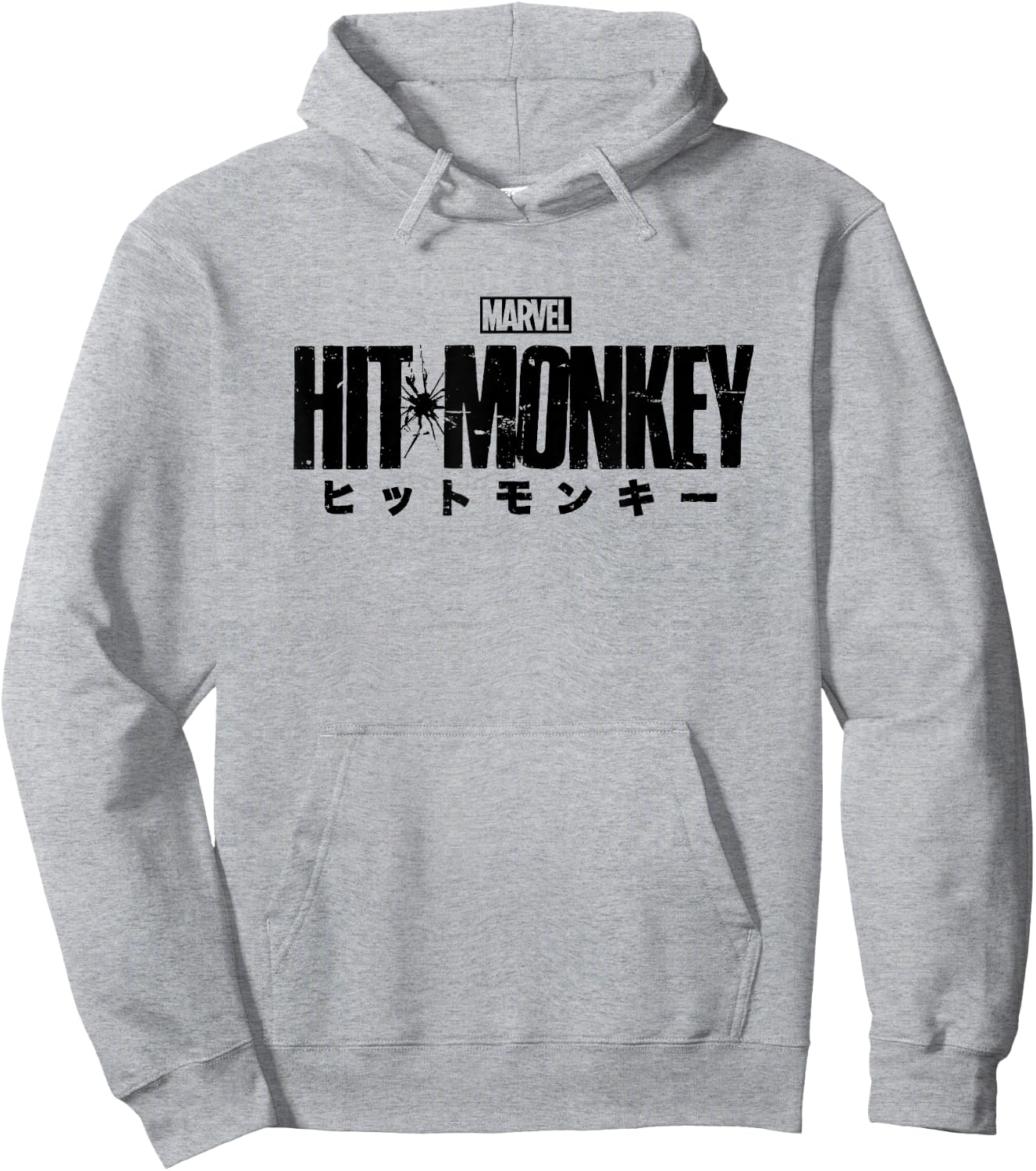 Marvel Hit Monkey Logo Yellow Hoodie - Hoodie | Ash