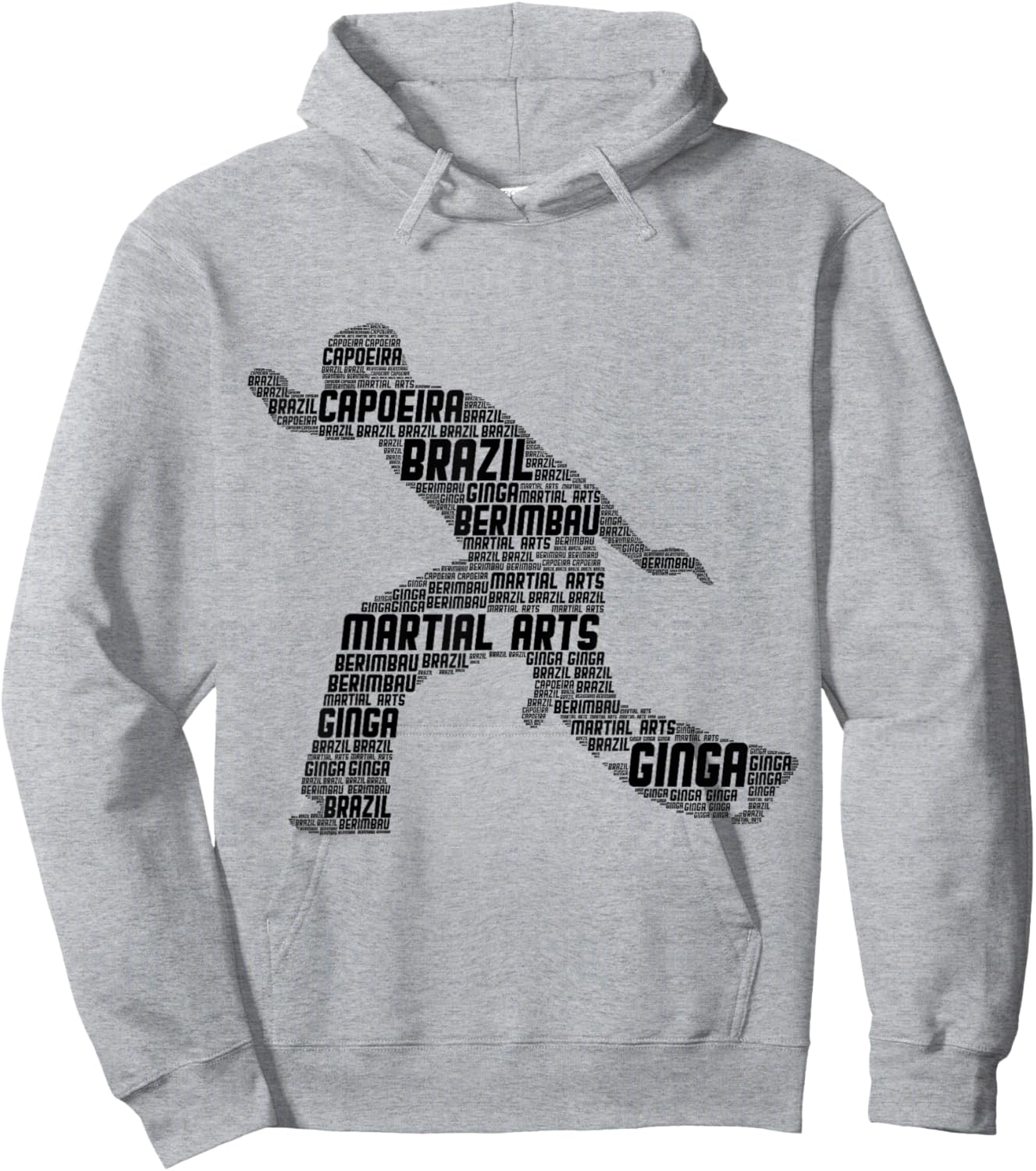 Capoeira Ginga Men Kids Boys Hoodie - Hoodie | Ash