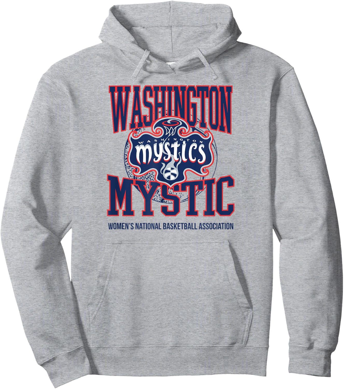 WNBA Washington Mystics Home Court Hoodie - Hoodie | Ash